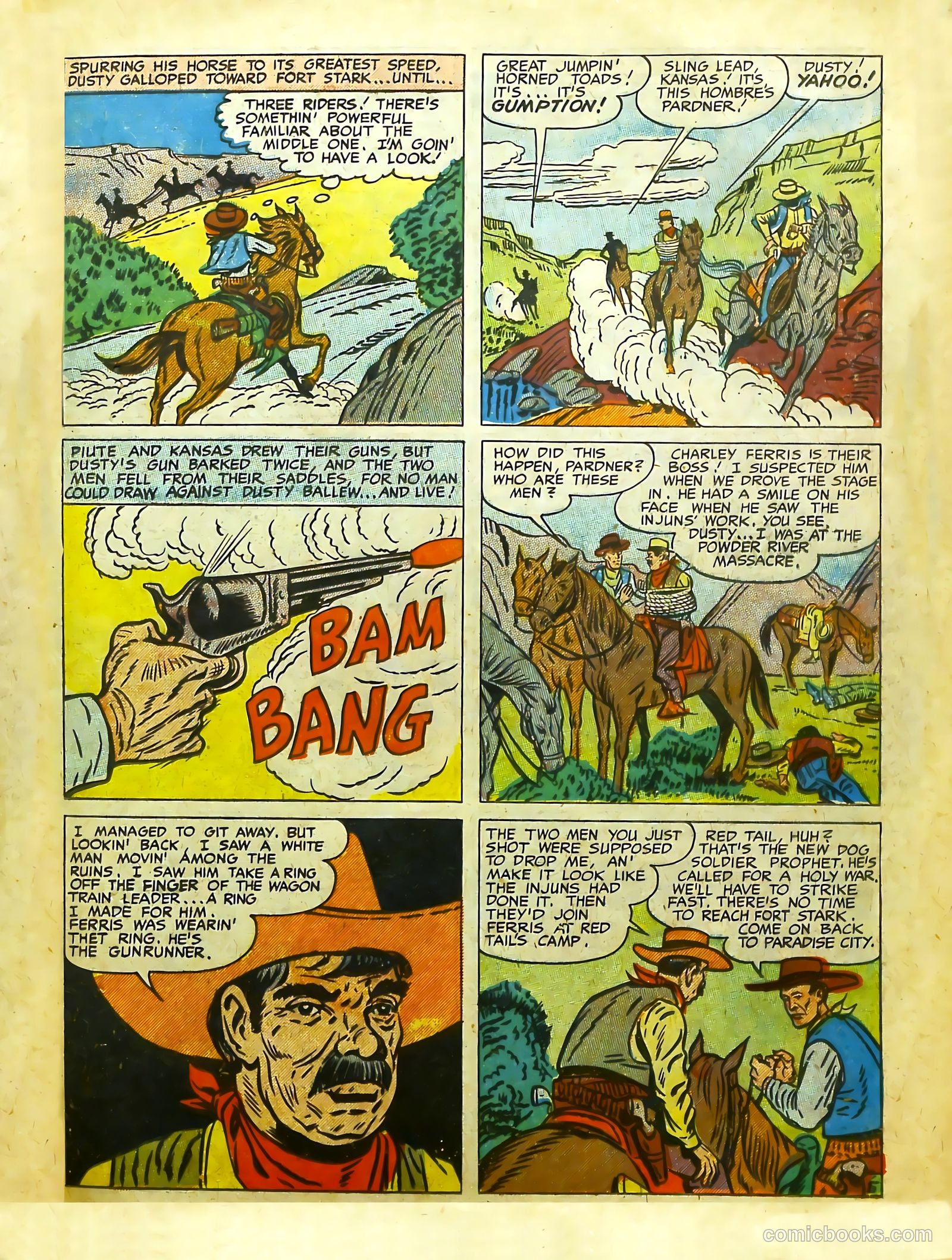 Prize Comics Western #83 (1950) — page 27 of 53