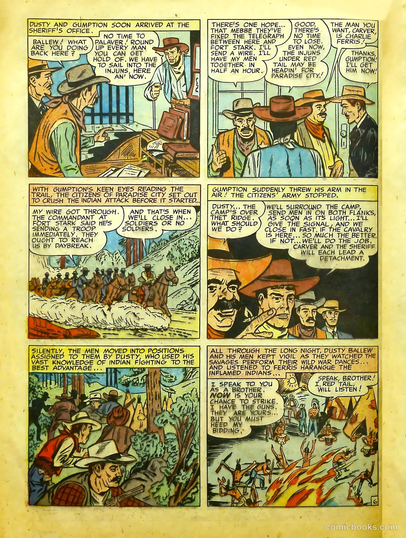 Prize Comics Western #83 (1950) — page 28 of 53