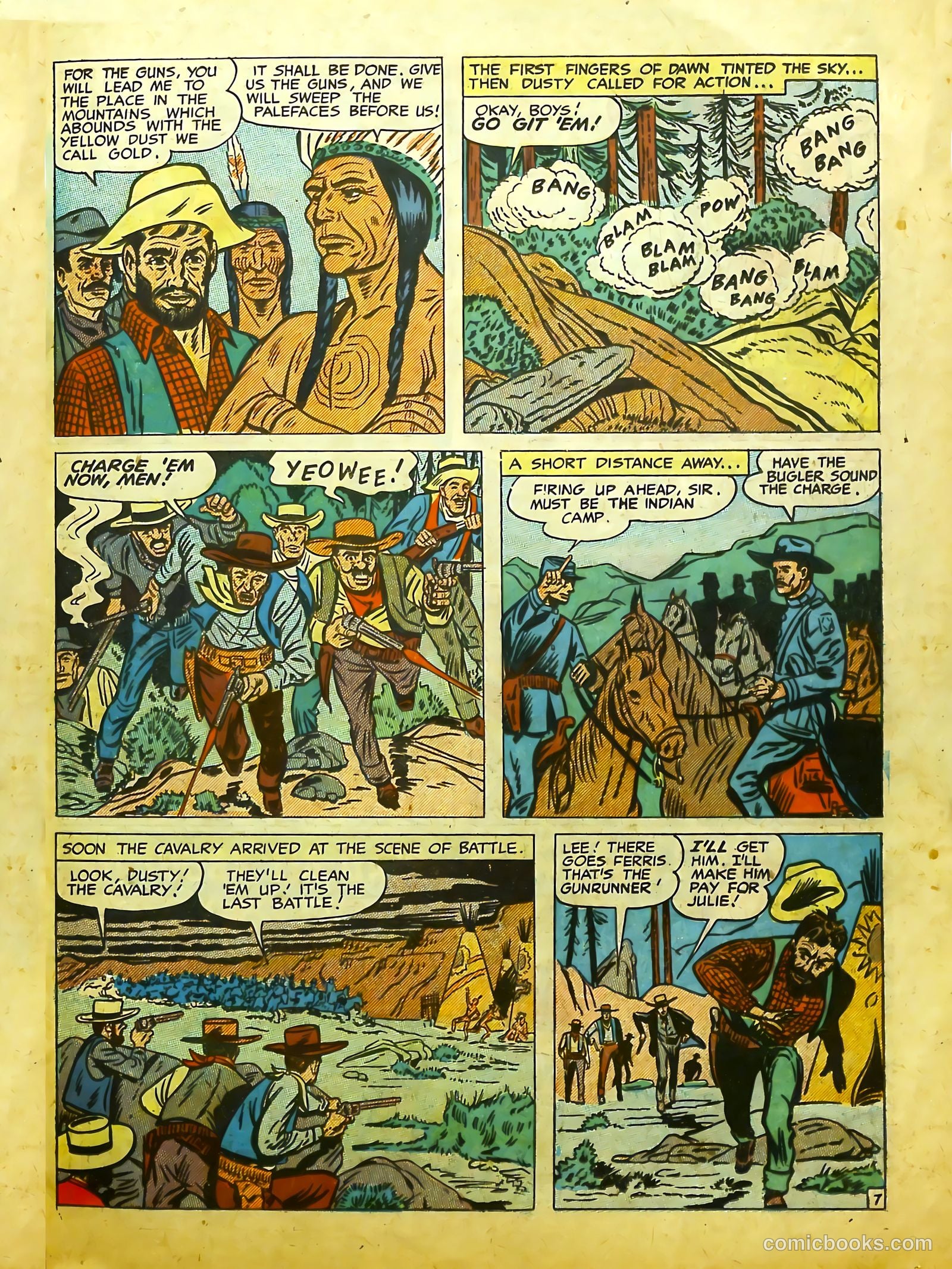 Prize Comics Western #83 (1950) — page 29 of 53