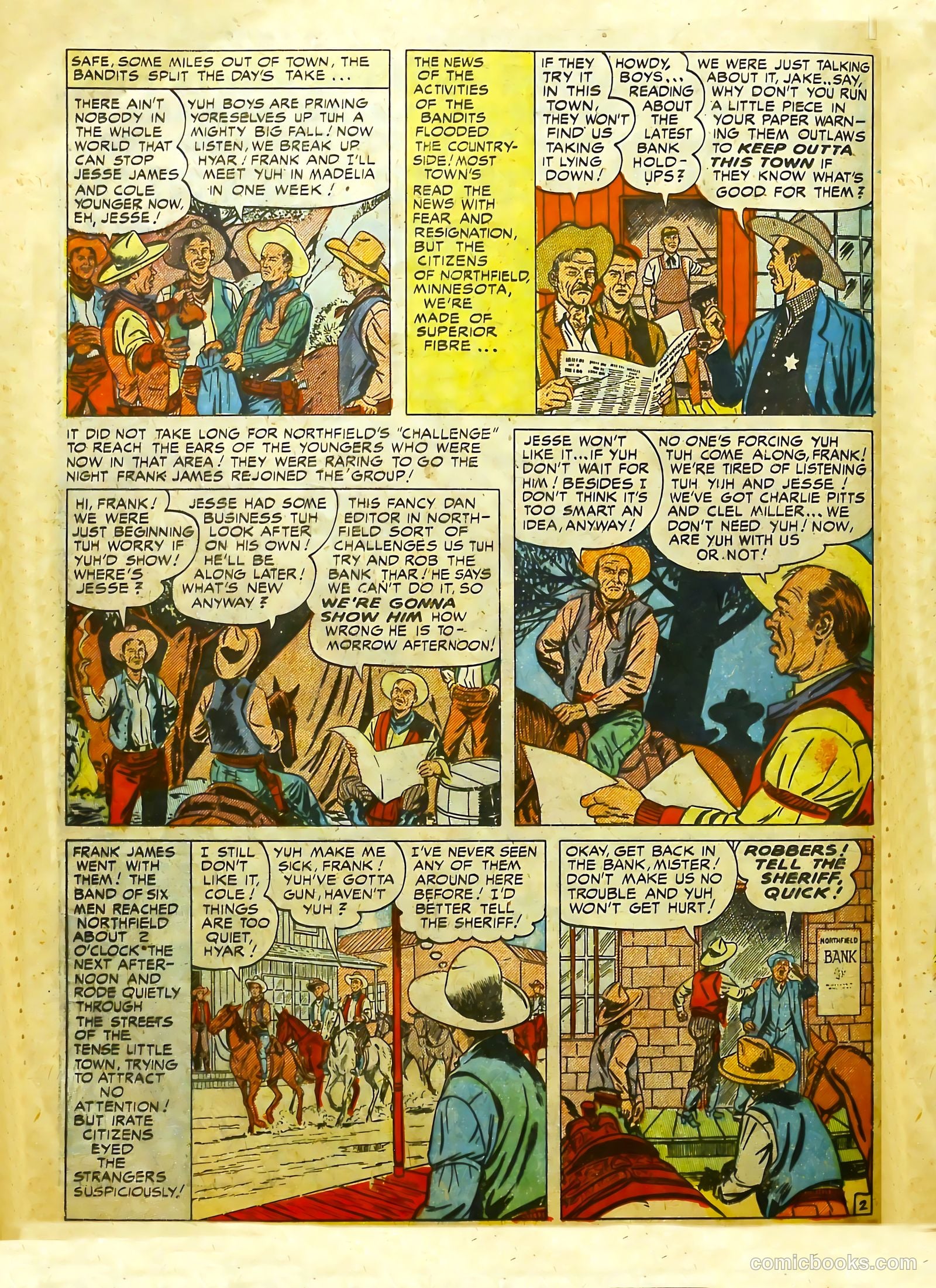 Prize Comics Western #83 (1950) — page 36 of 53