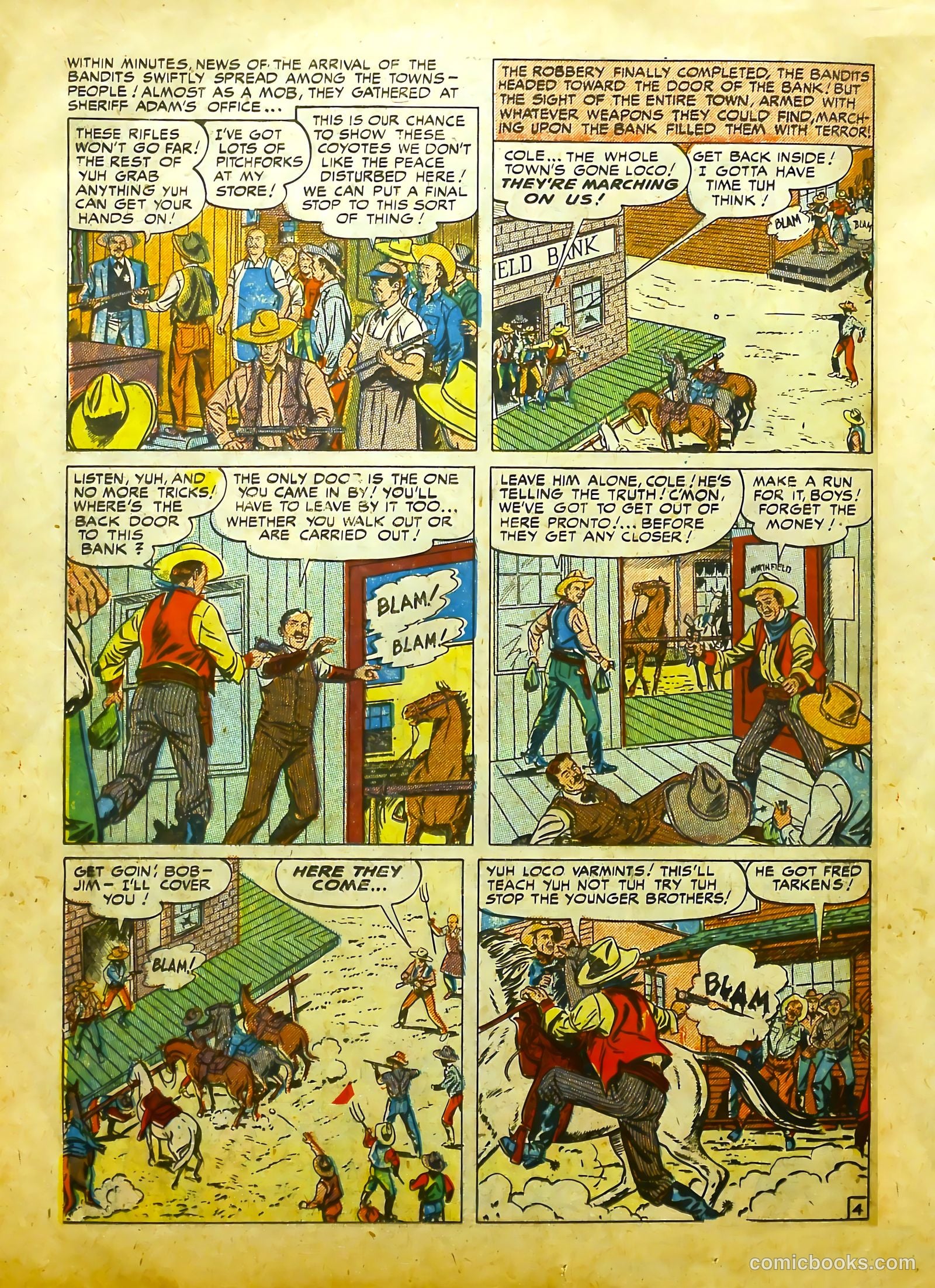 Prize Comics Western #83 (1950) — page 38 of 53