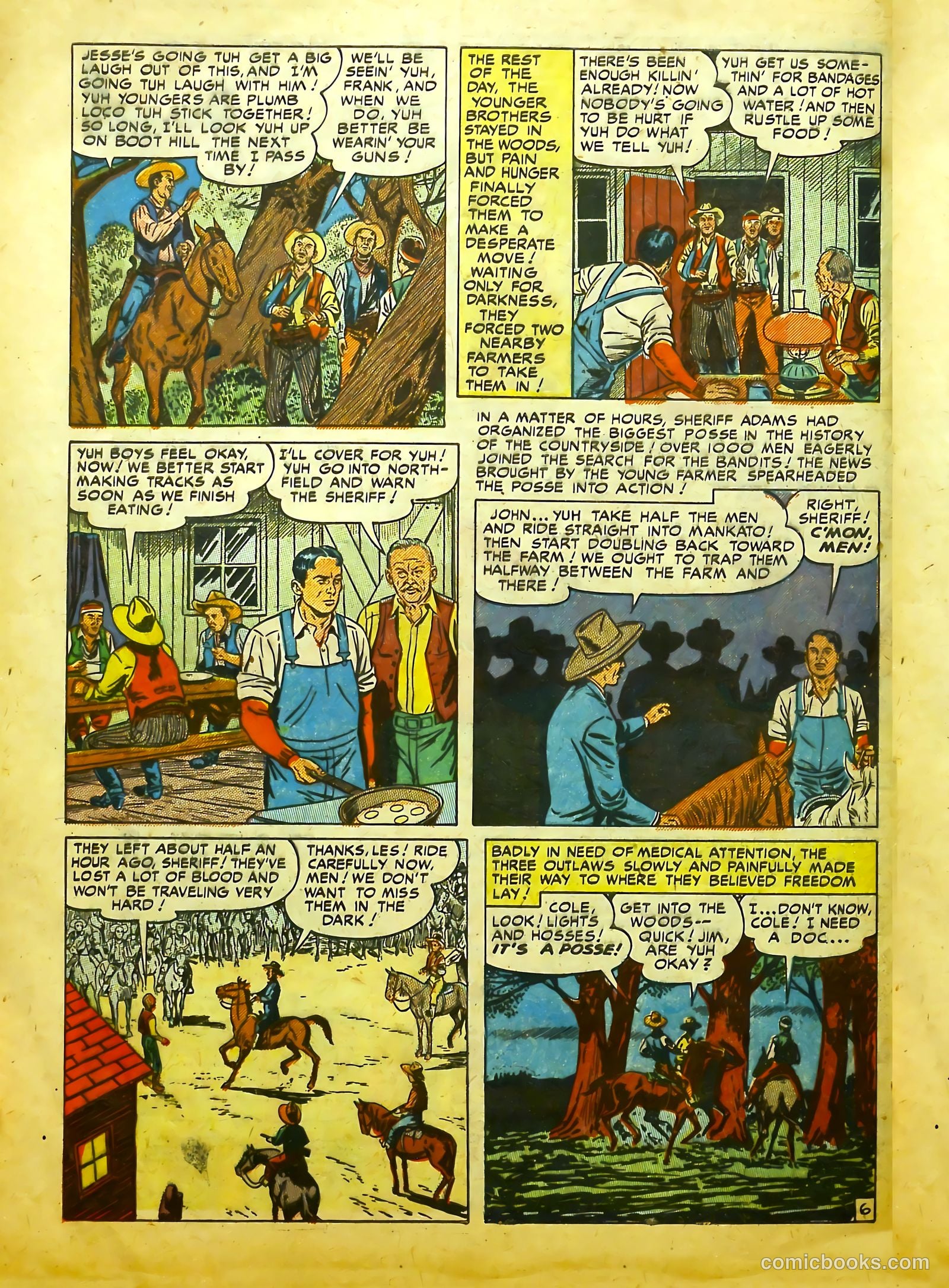 Prize Comics Western #83 (1950) — page 40 of 53