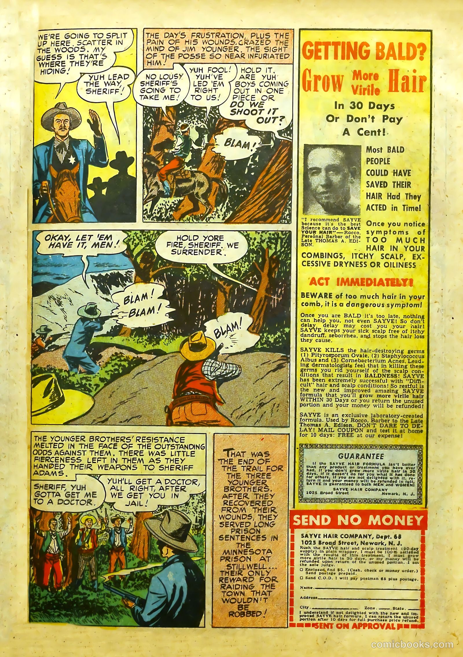 Prize Comics Western #83 (1950) — page 41 of 53