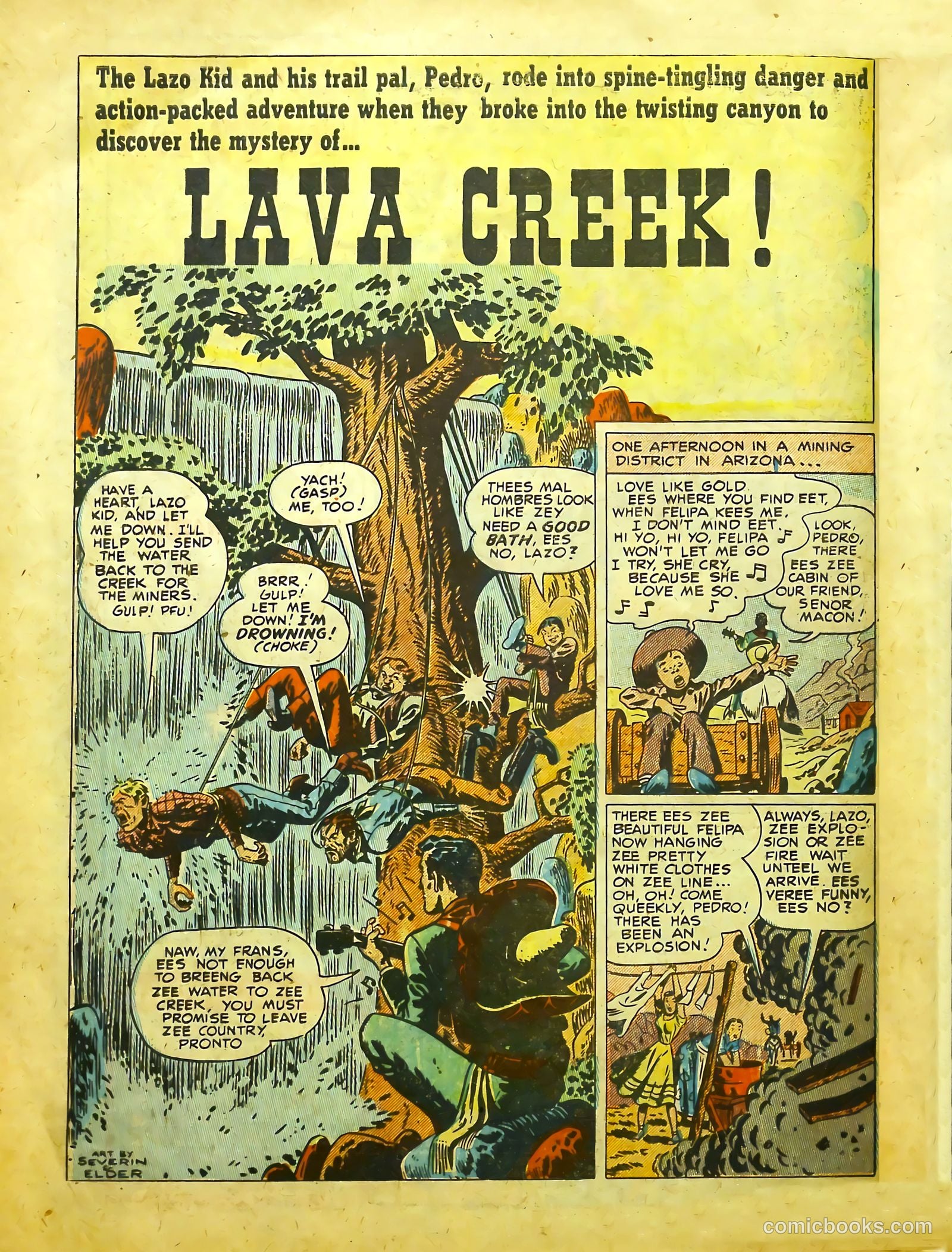 Prize Comics Western #83 (1950) — page 42 of 53