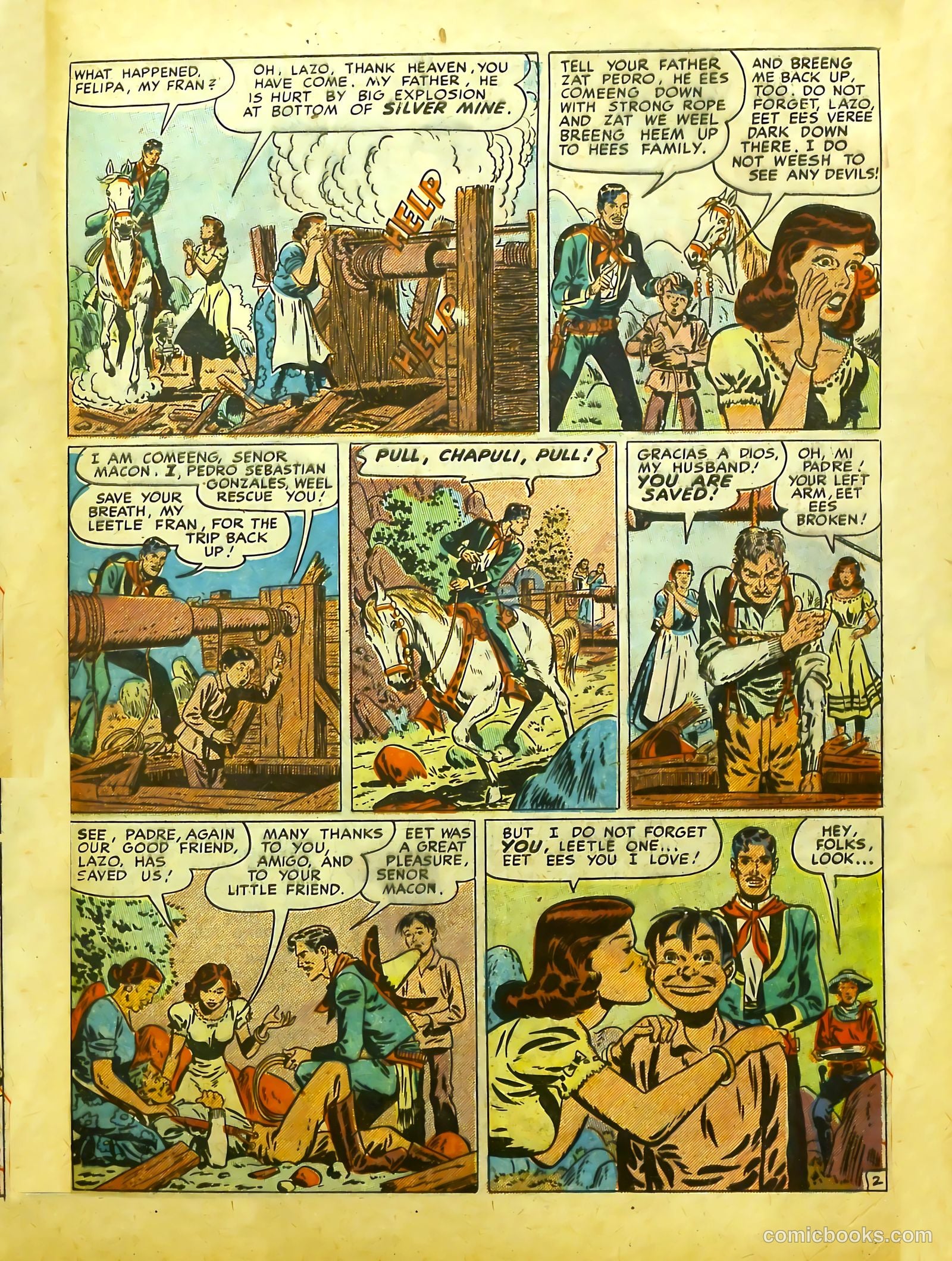 Prize Comics Western #83 (1950) — page 43 of 53