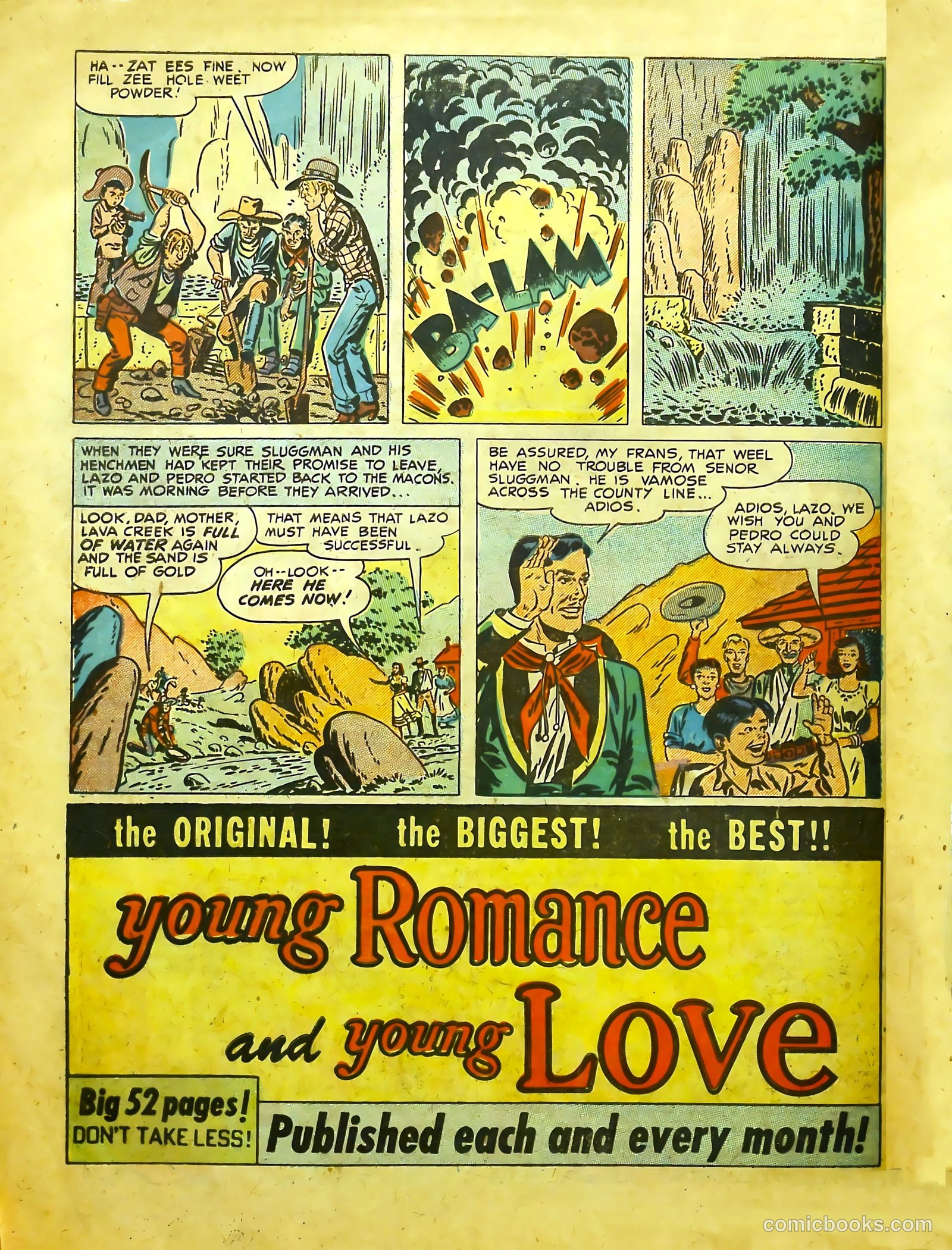 Prize Comics Western #83 (1950) — page 48 of 53