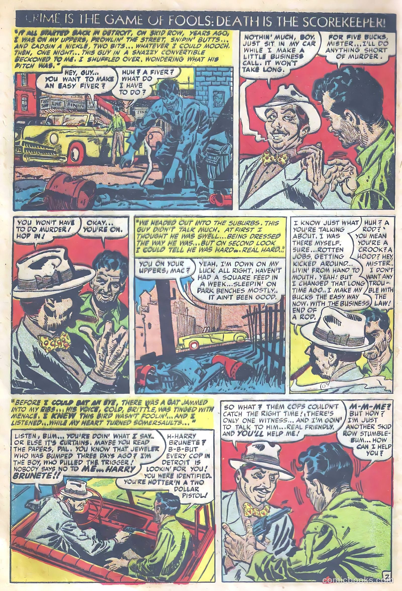 Dead End Crime Stories #nn (1949) — page 4 of 52