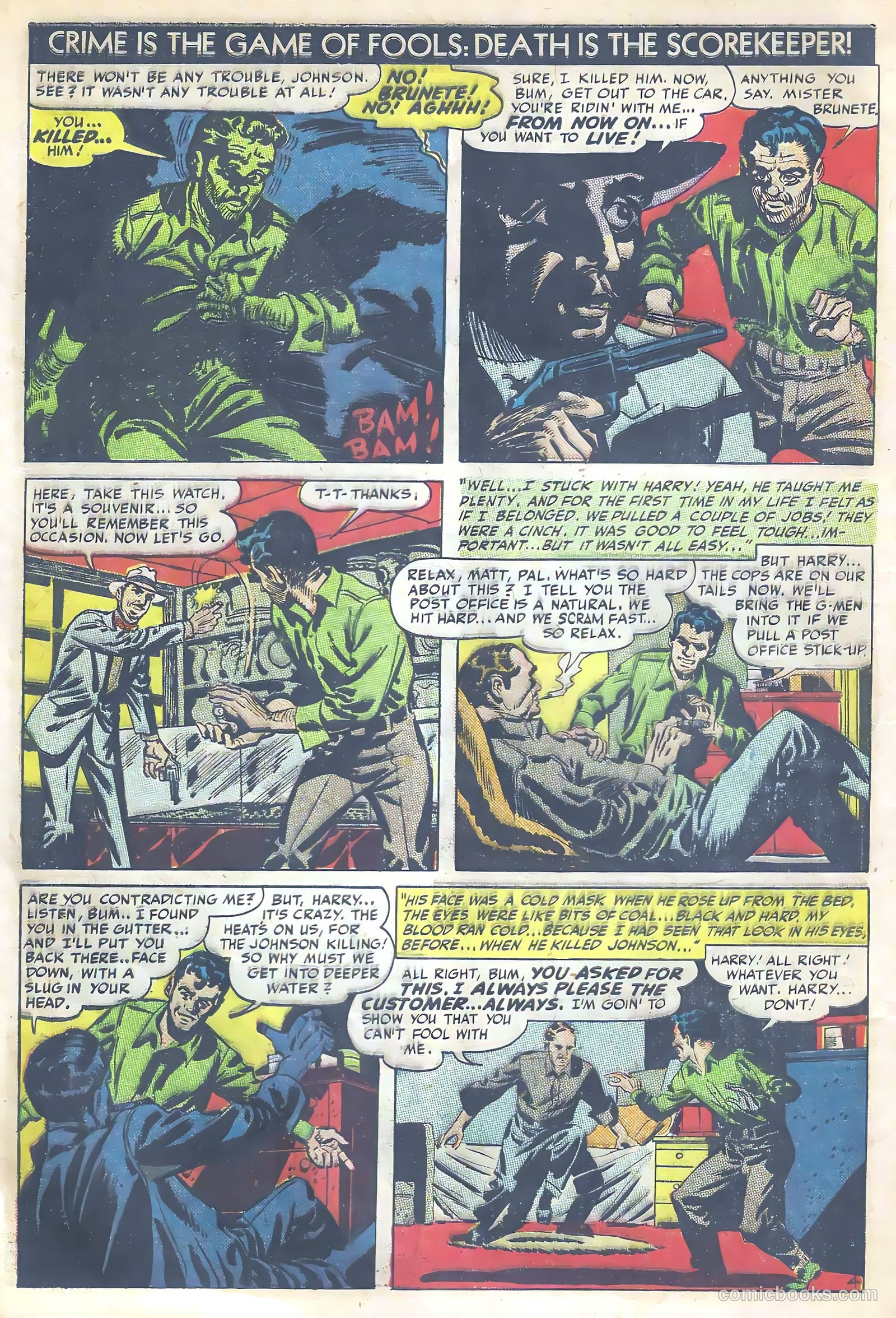 Dead End Crime Stories #nn (1949) — page 6 of 52