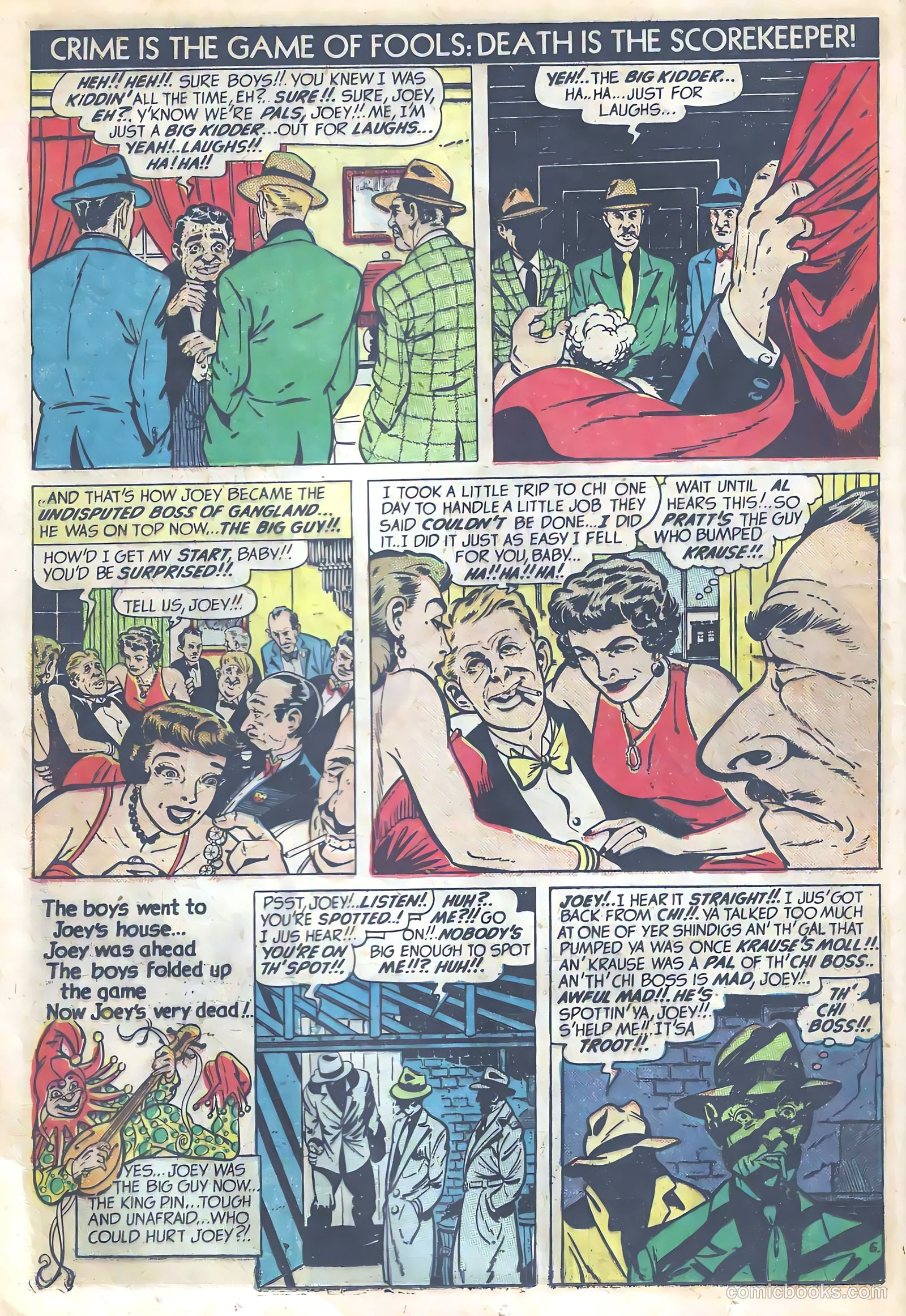 Dead End Crime Stories #nn (1949) — page 16 of 52