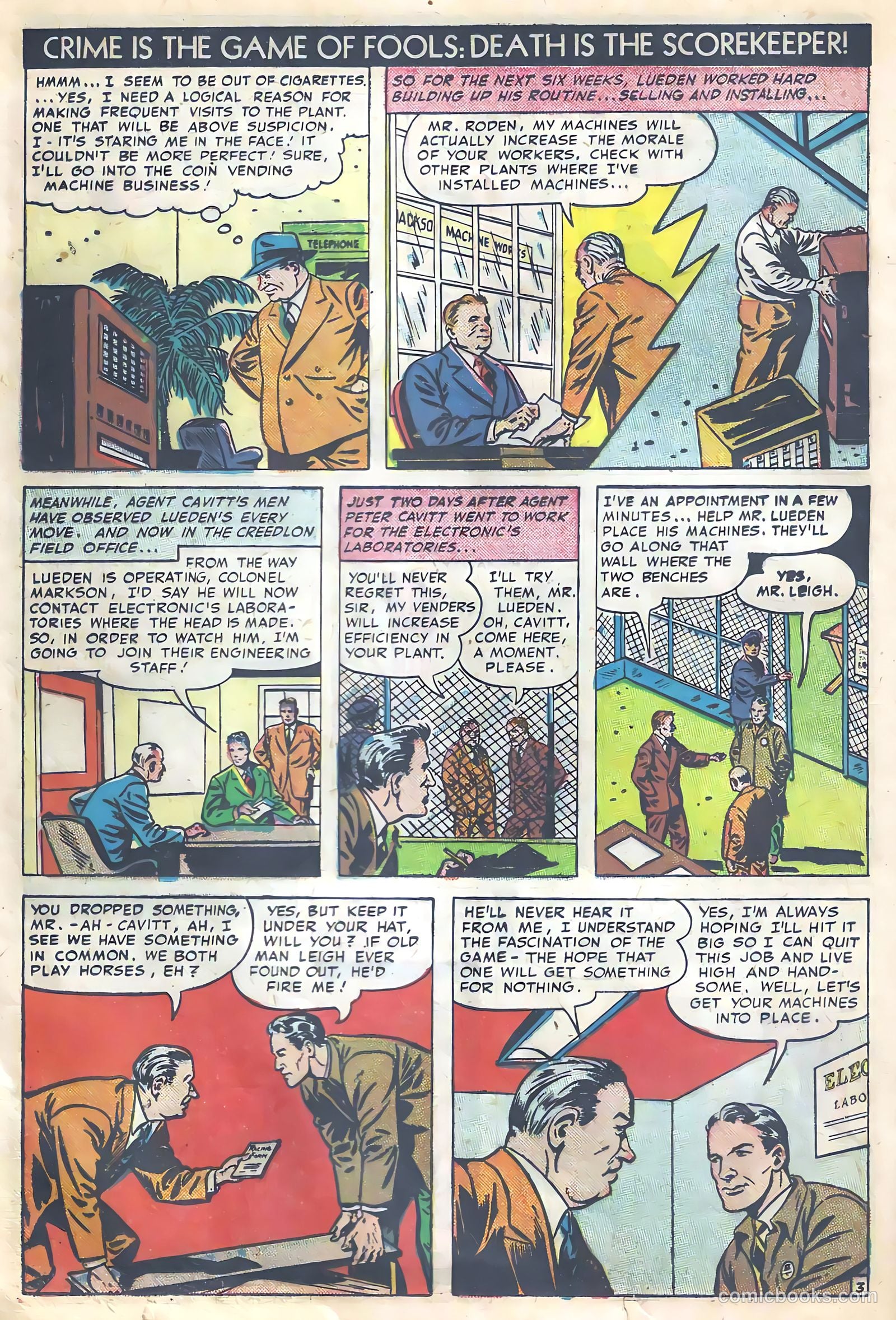 Dead End Crime Stories #nn (1949) — page 32 of 52