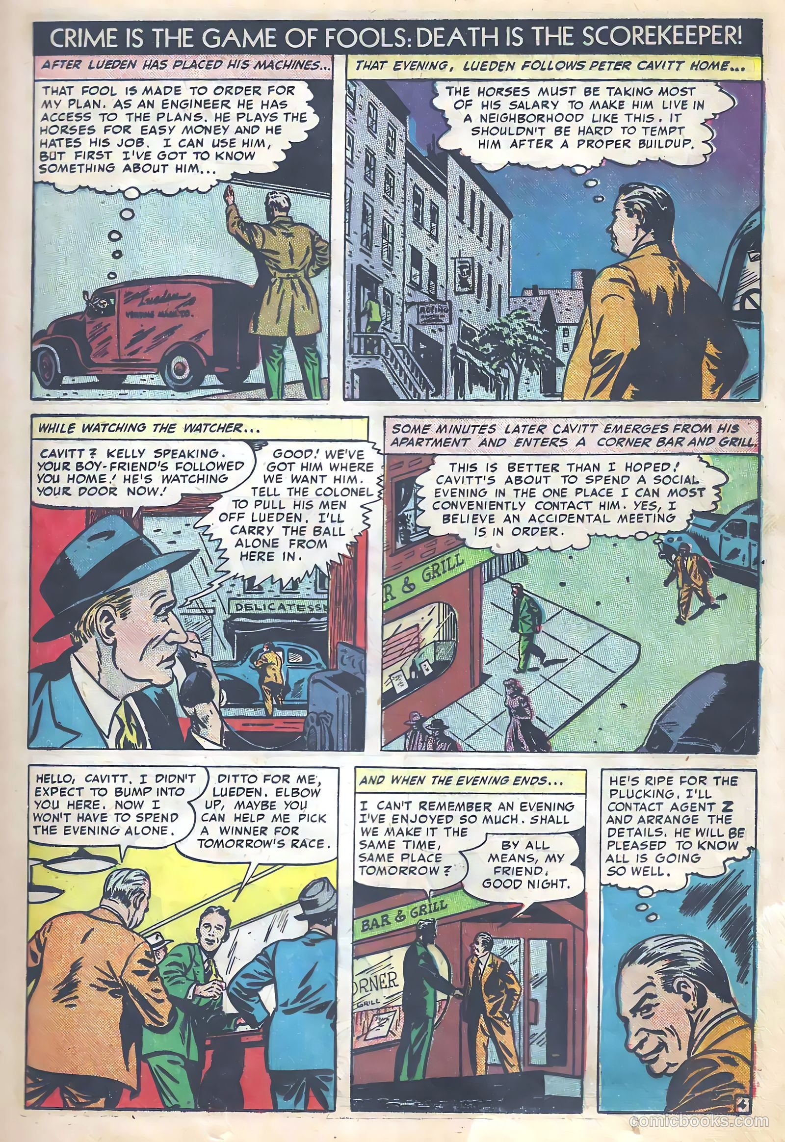 Dead End Crime Stories #nn (1949) — page 33 of 52