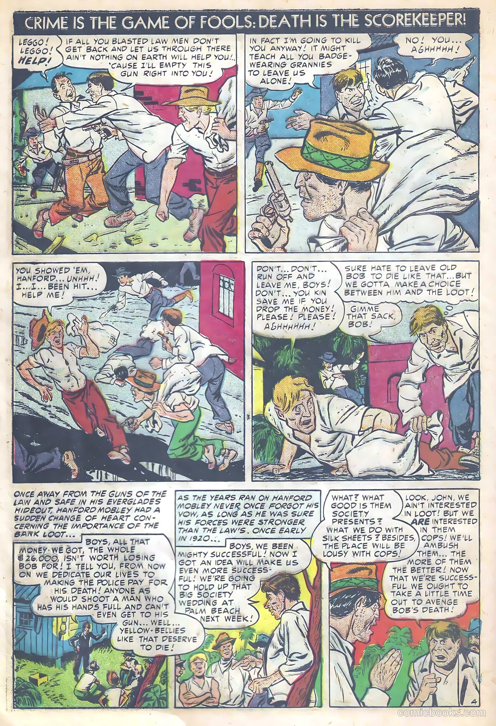 Dead End Crime Stories #nn (1949) — page 42 of 52