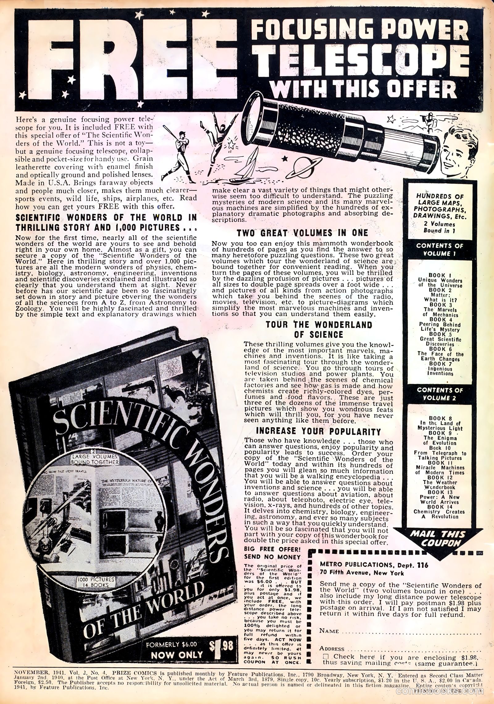 Prize Comics #16 (1940) — page 2 of 68