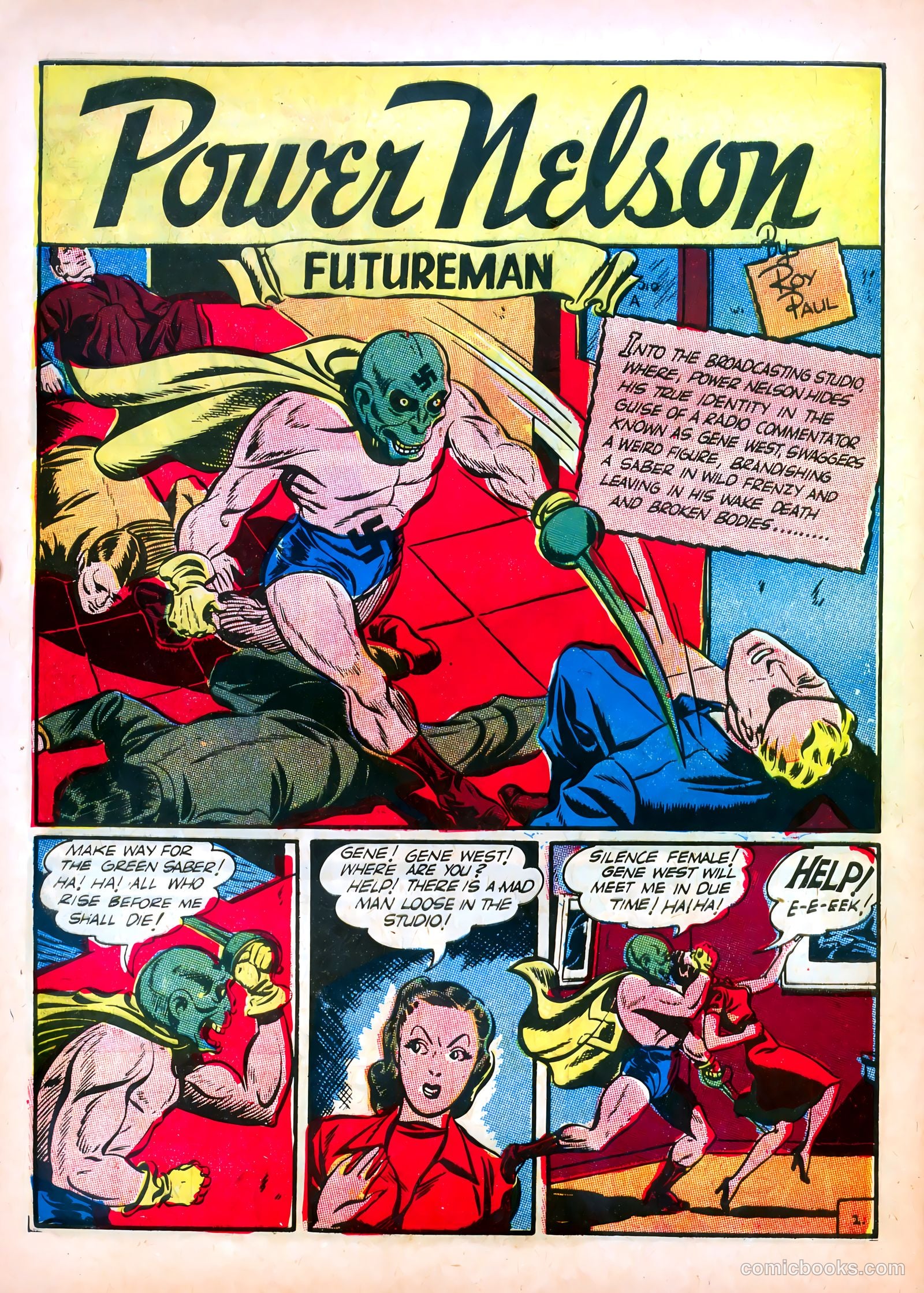 Prize Comics #16 (1940) — page 60 of 68