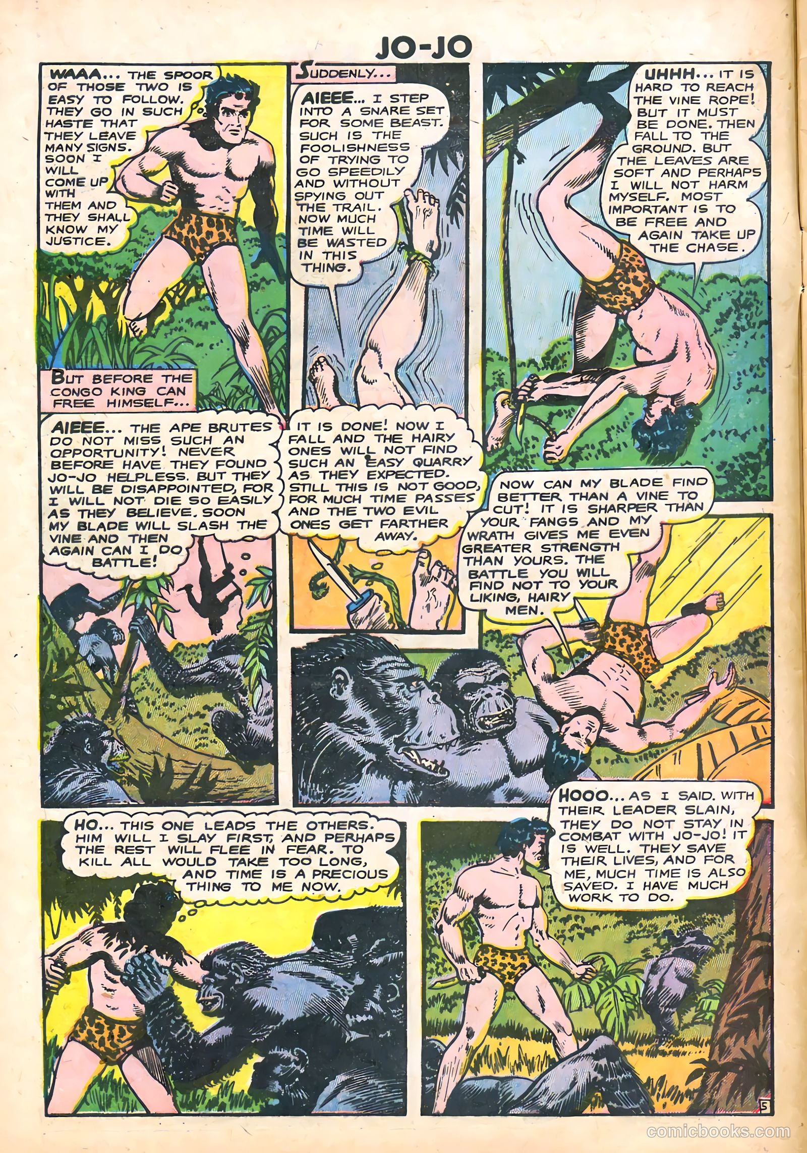 Jo-Jo Comics #29 (1948) — page 6 of 36
