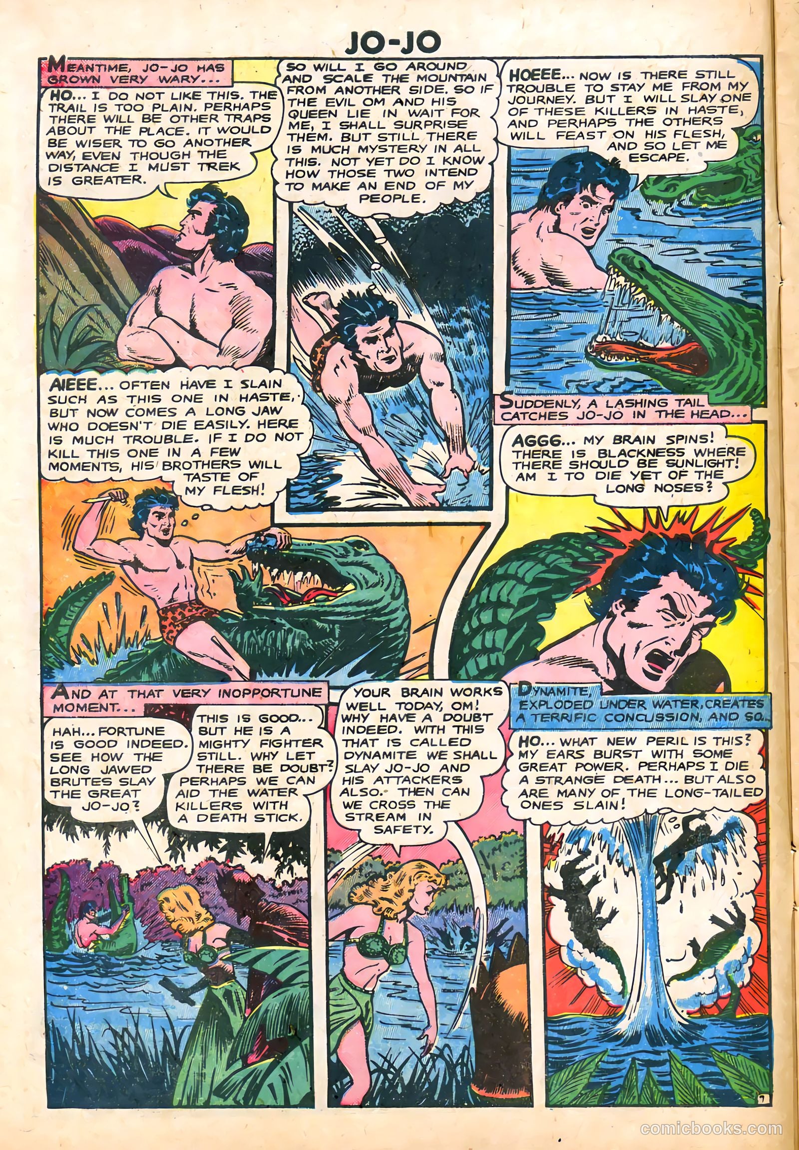 Jo-Jo Comics #29 (1948) — page 8 of 36