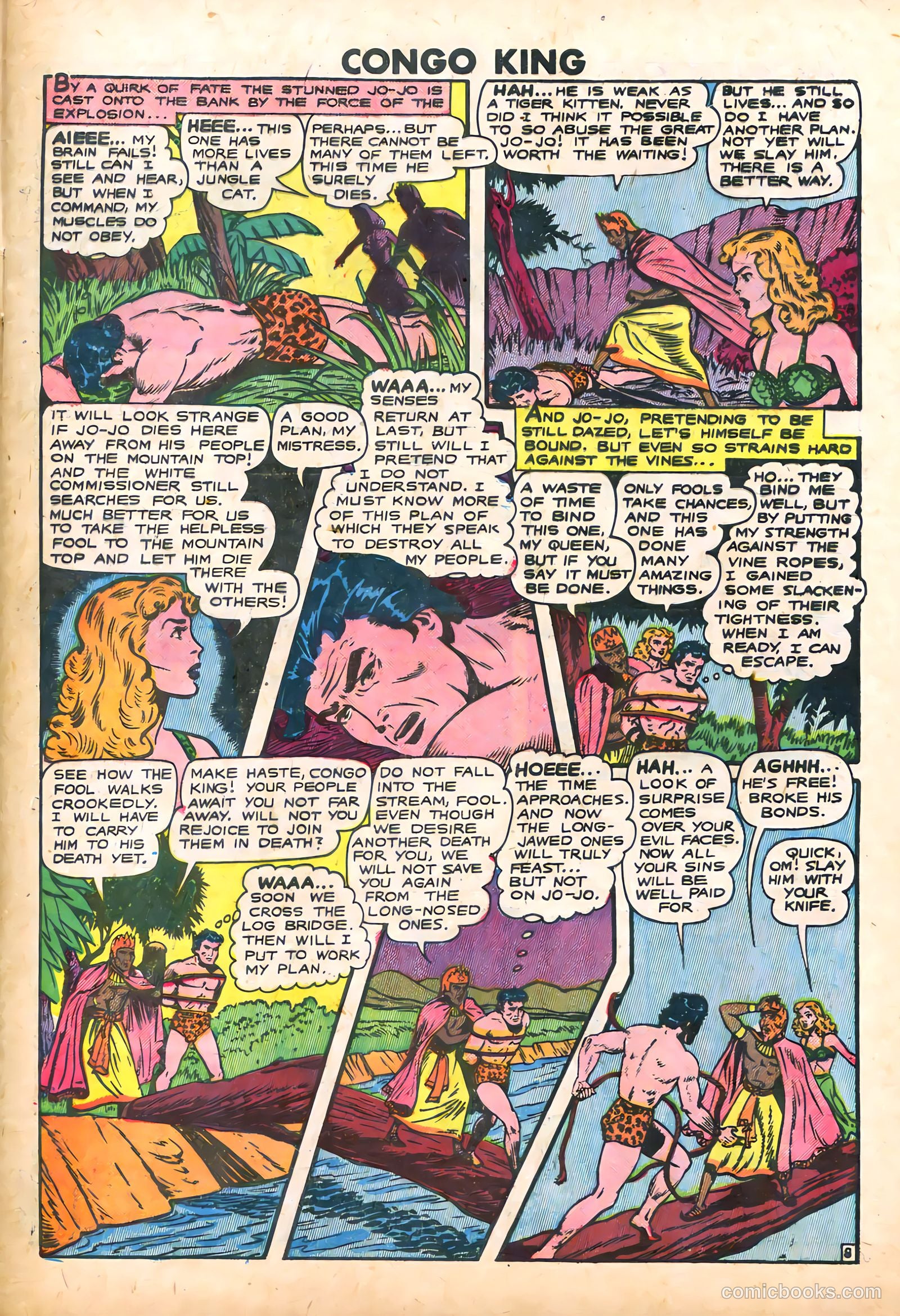 Jo-Jo Comics #29 (1948) — page 9 of 36