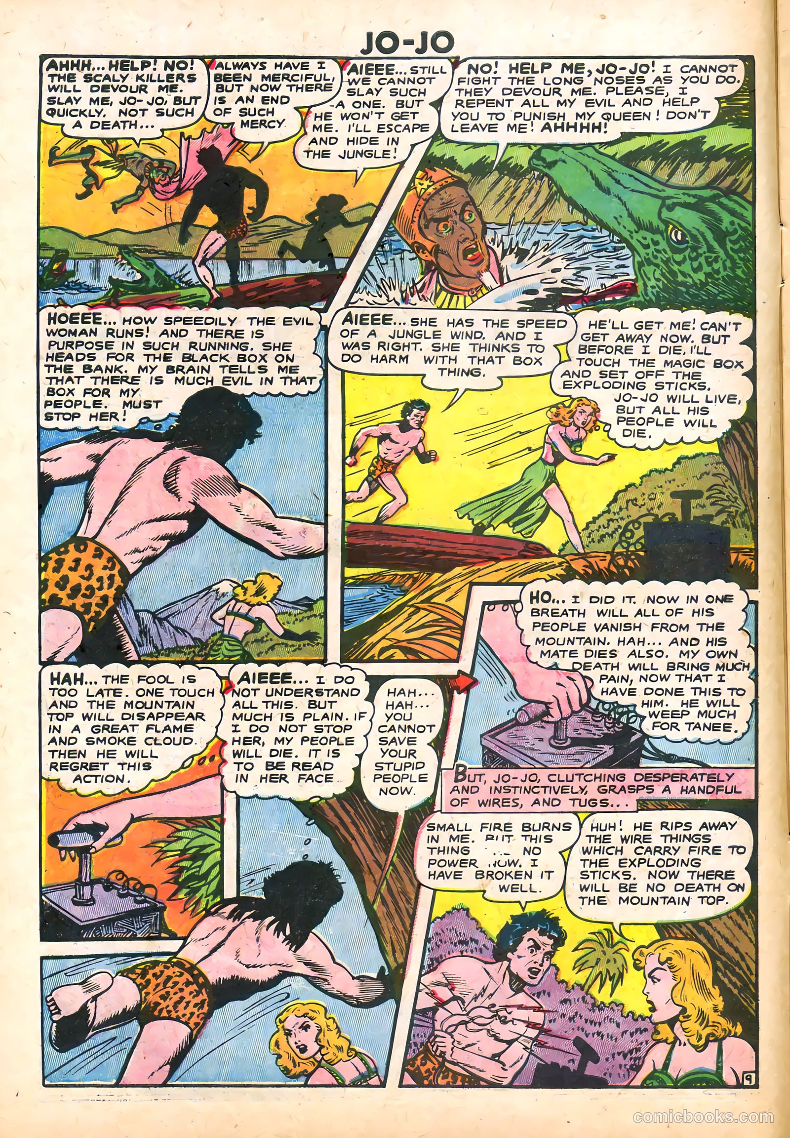 Jo-Jo Comics #29 (1948) — page 10 of 36