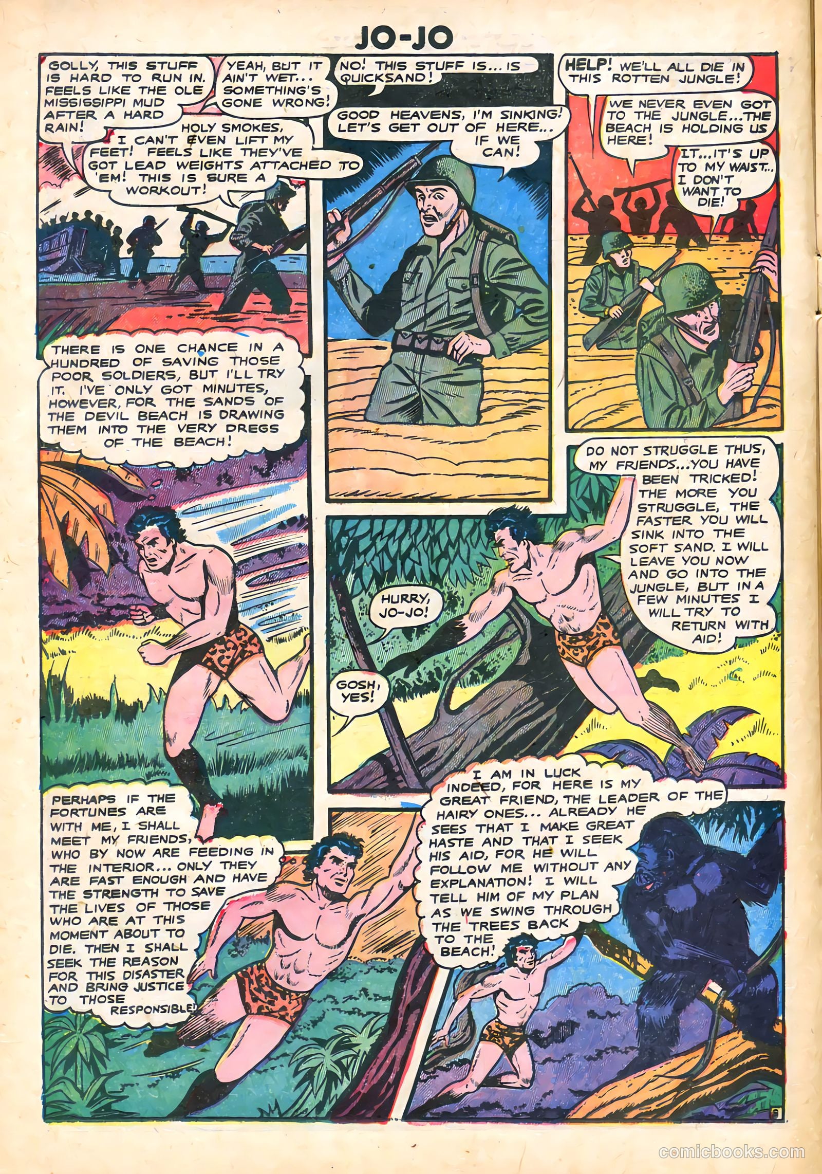 Jo-Jo Comics #29 (1948) — page 16 of 36
