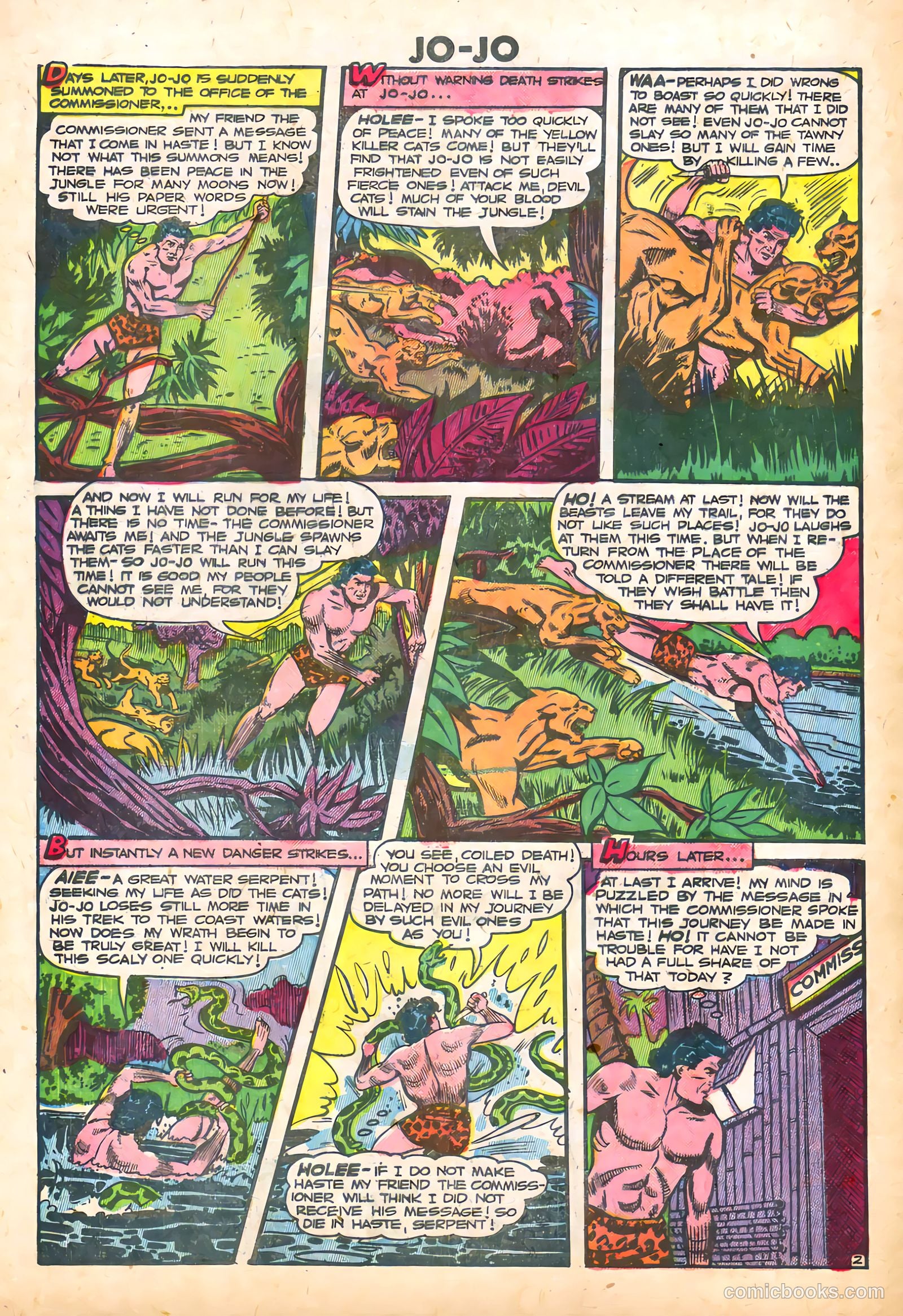 Jo-Jo Comics #29 (1948) — page 28 of 36