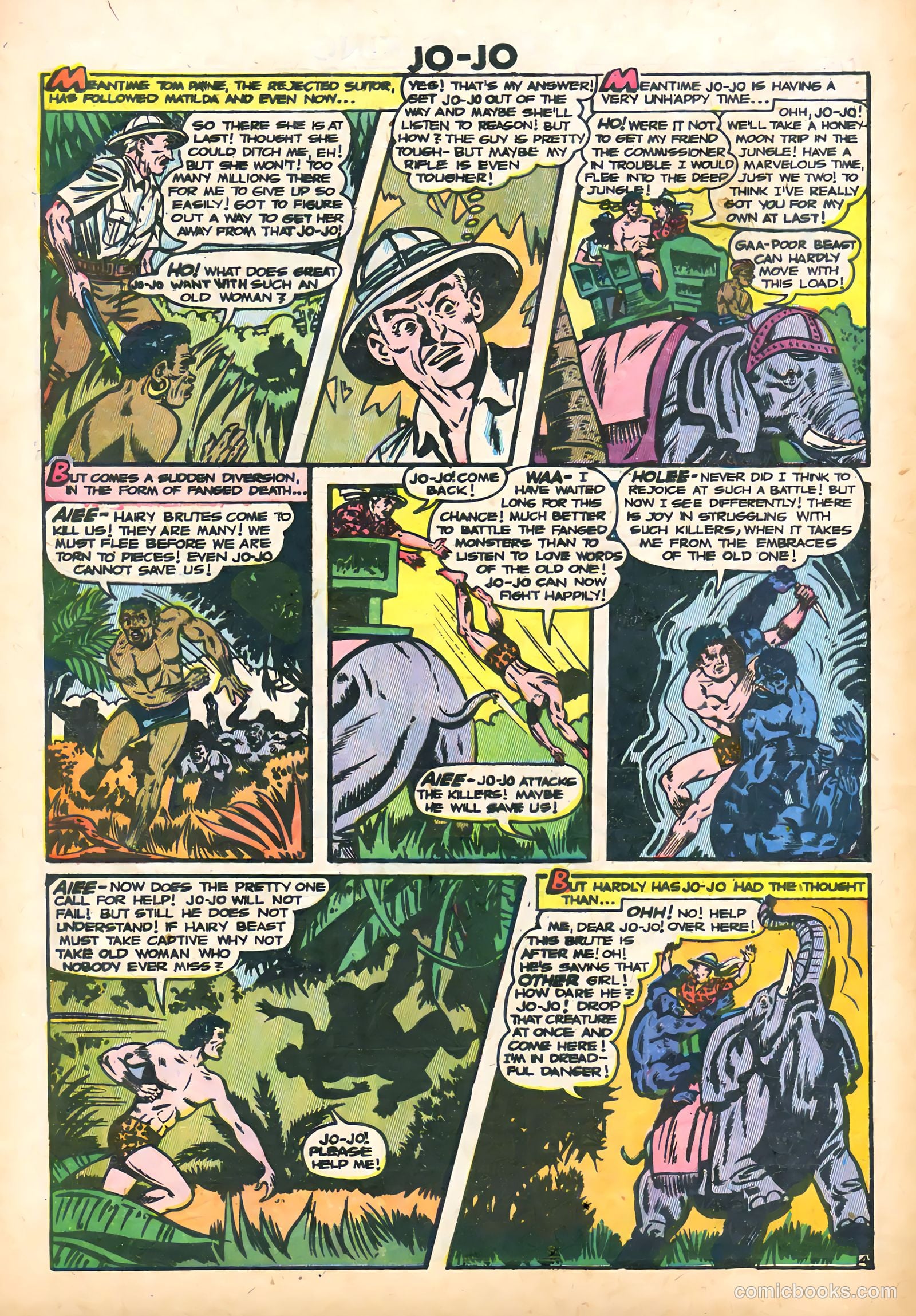 Jo-Jo Comics #29 (1948) — page 30 of 36