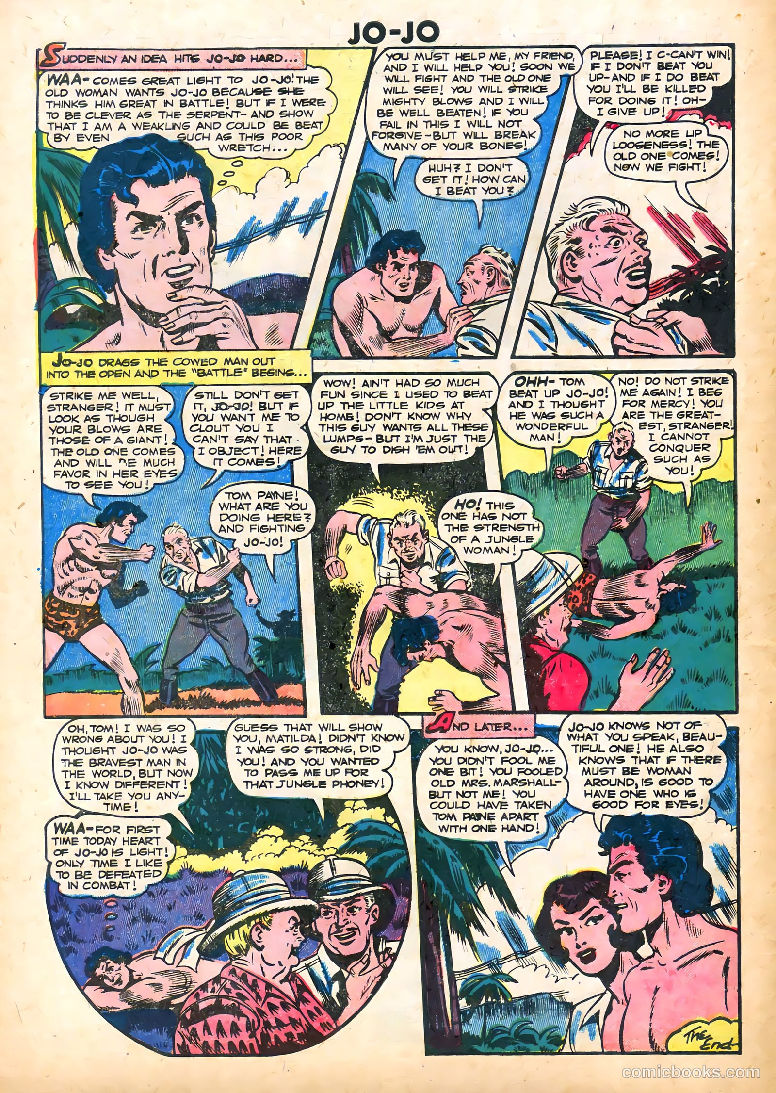 Jo-Jo Comics #29 (1948) — page 32 of 36