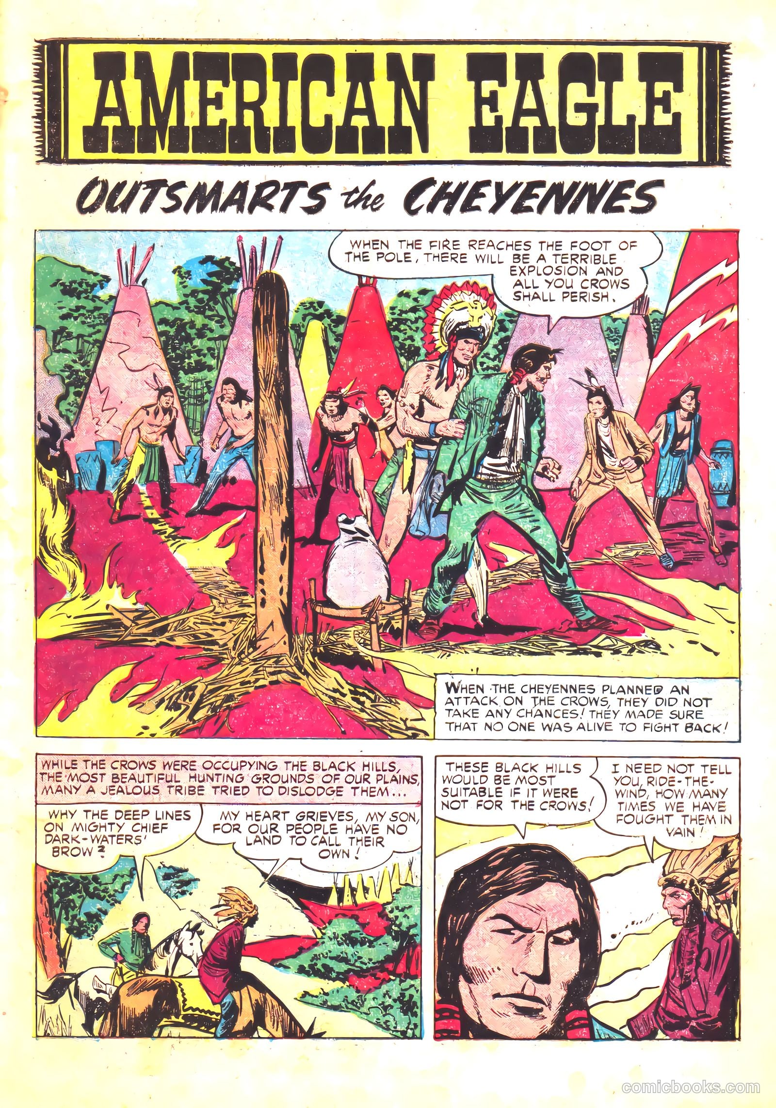Prize Comics Western #116 (1950) — page 3 of 36