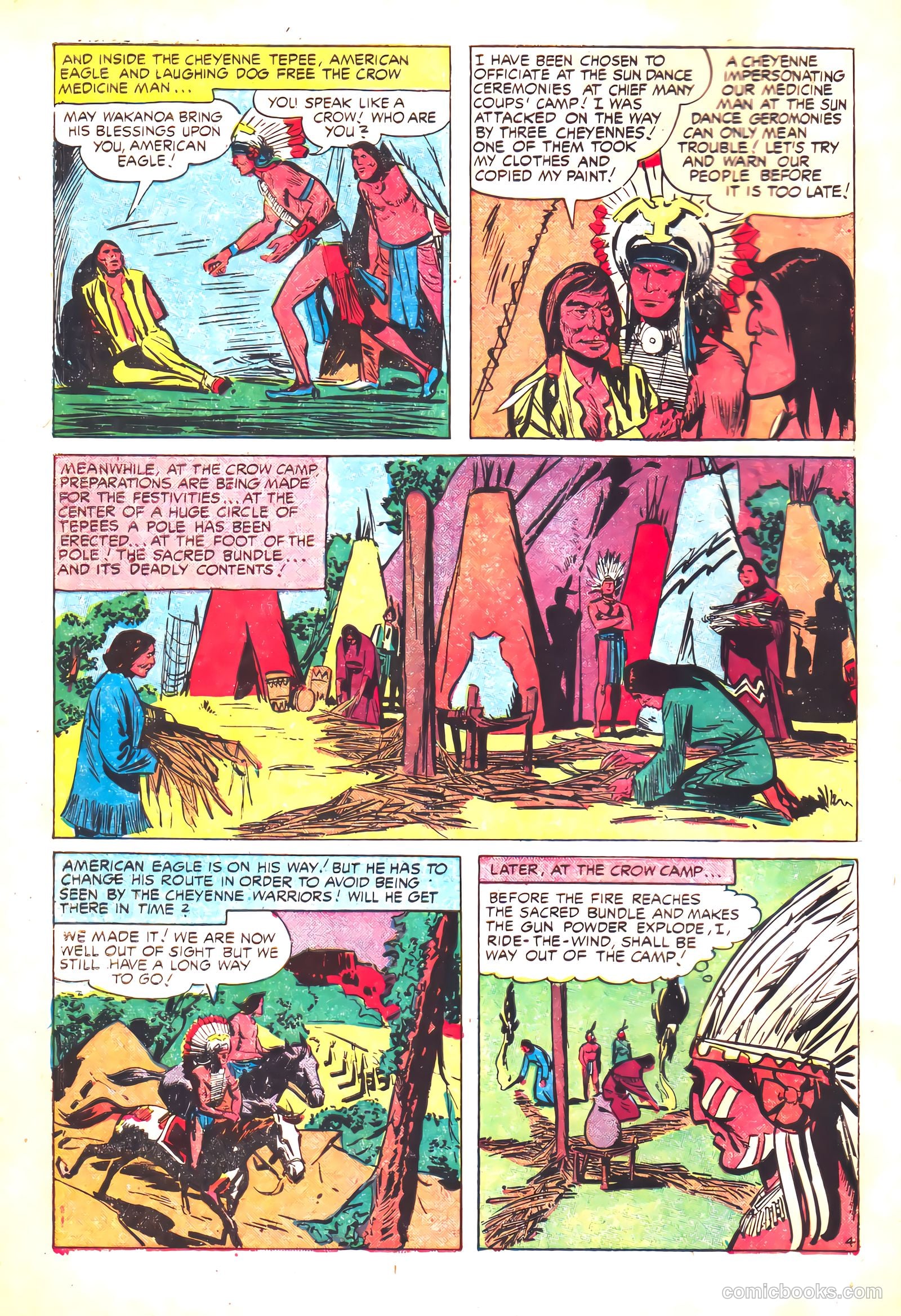 Prize Comics Western #116 (1950) — page 6 of 36