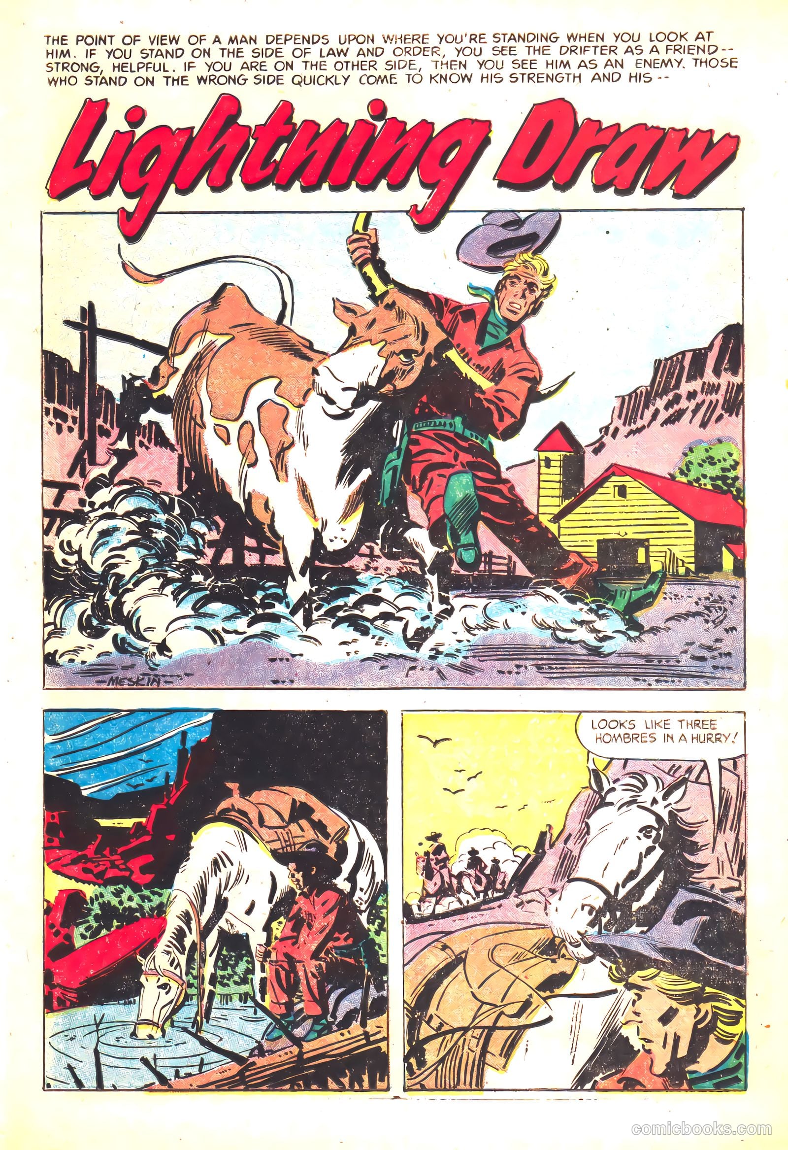 Prize Comics Western #116 (1950) — page 11 of 36