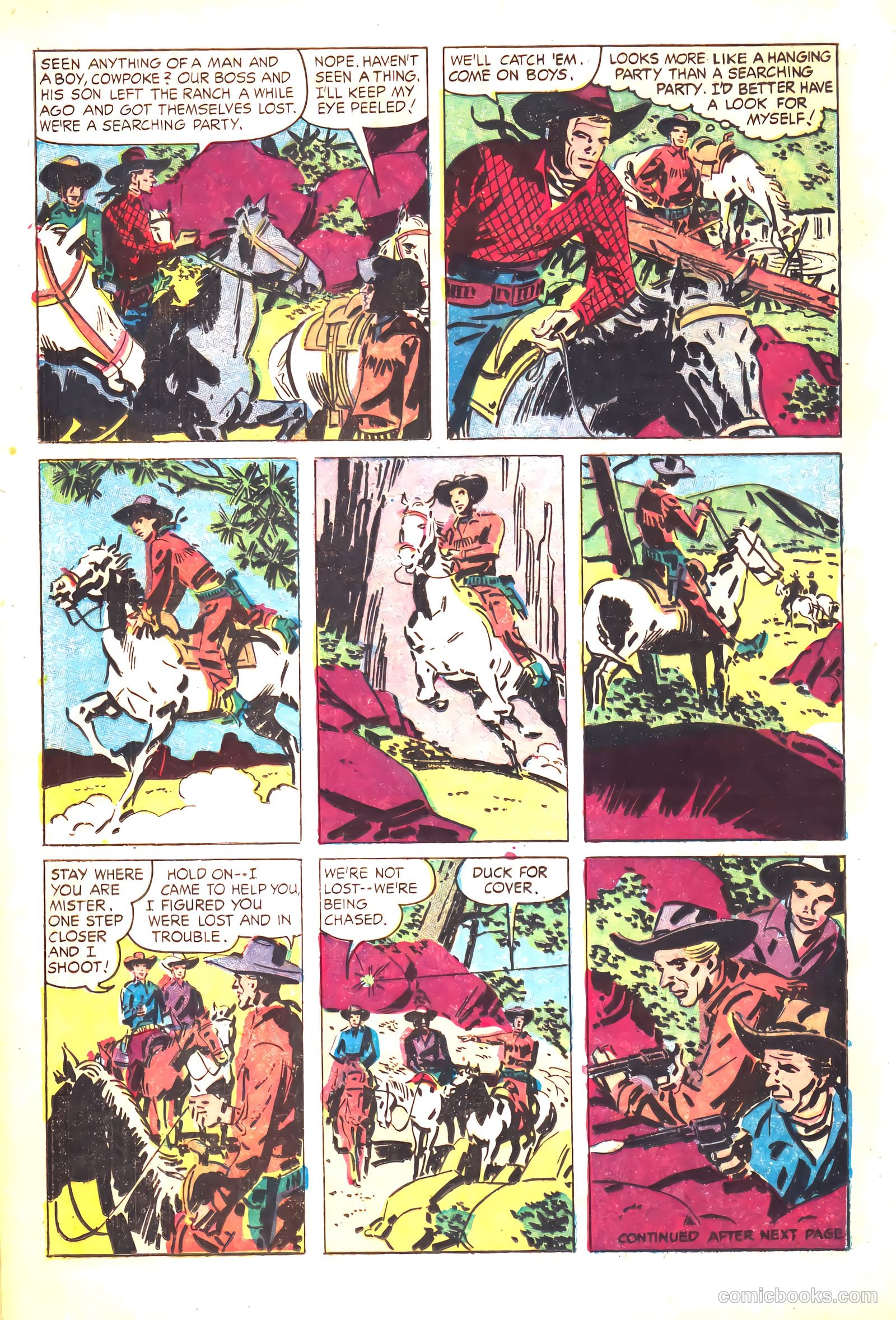 Prize Comics Western #116 (1950) — page 12 of 36