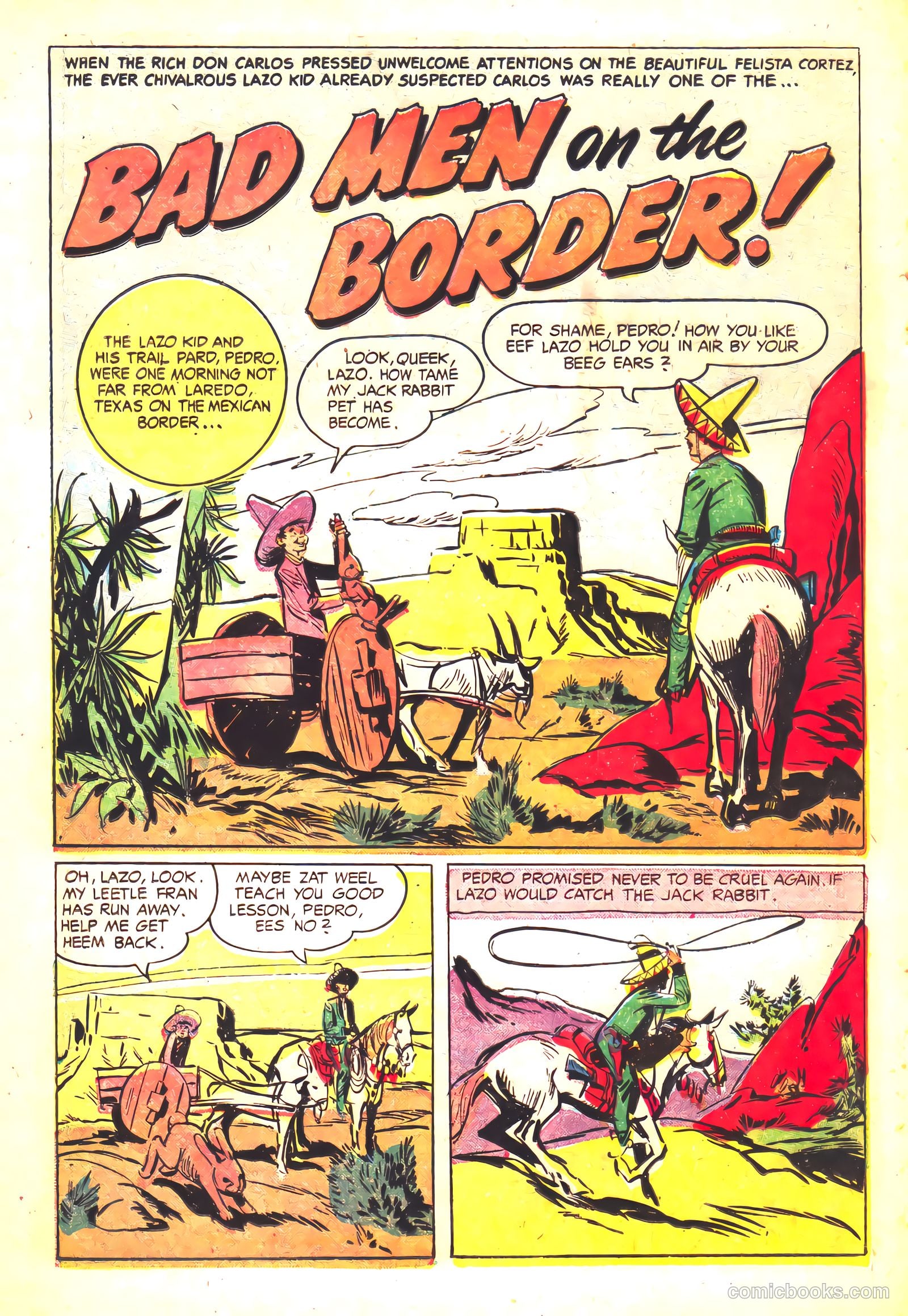 Prize Comics Western #116 (1950) — page 18 of 36