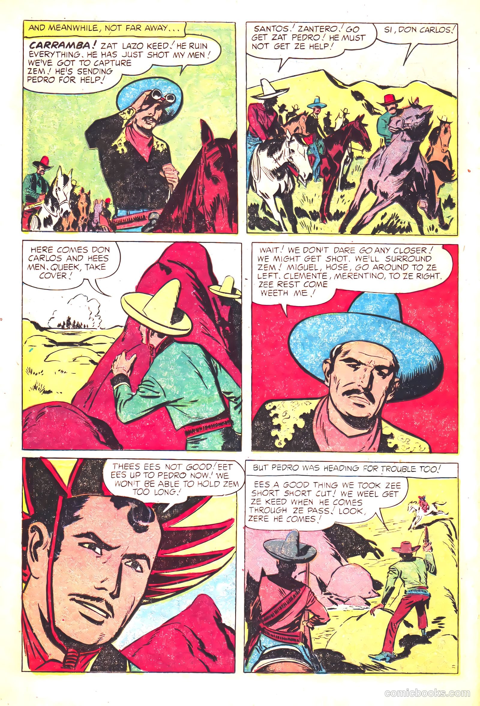 Prize Comics Western #116 (1950) — page 22 of 36
