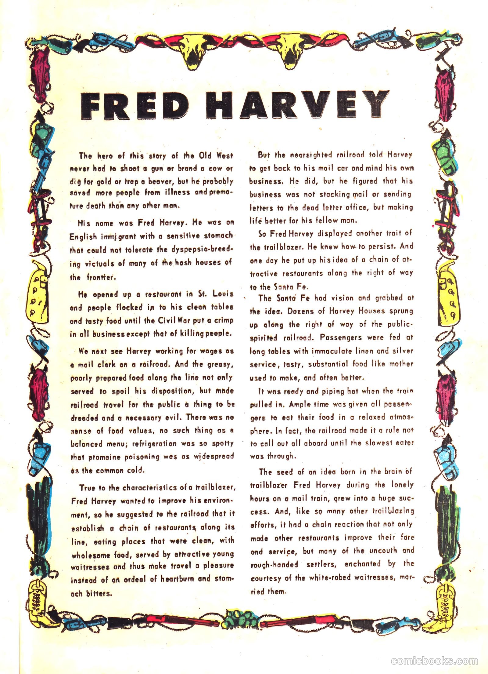 Prize Comics Western #116 (1950) — page 25 of 36