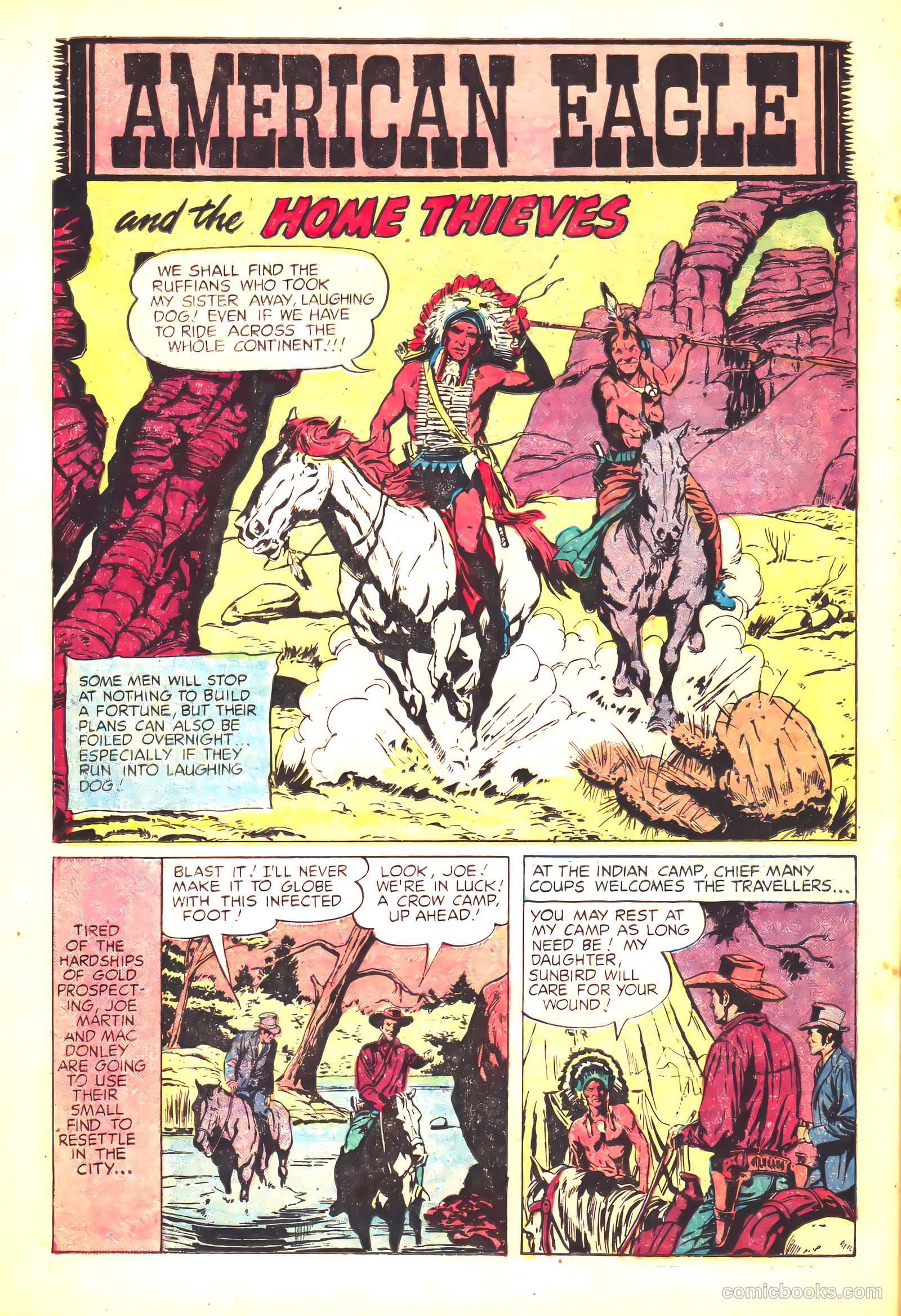 Prize Comics Western #116 (1950) — page 26 of 36