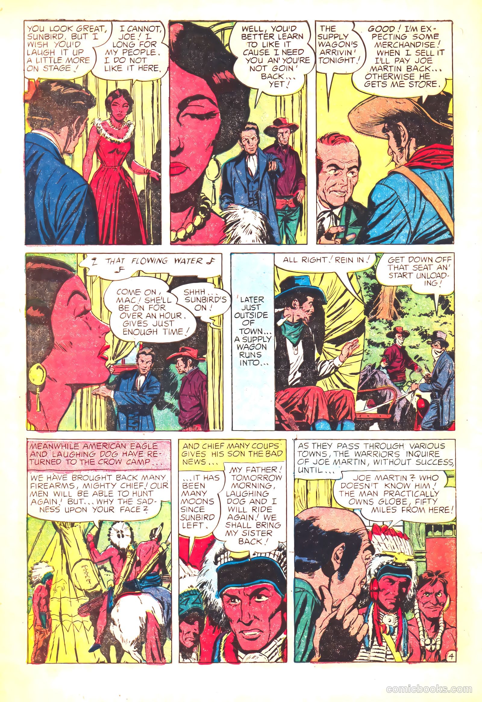 Prize Comics Western #116 (1950) — page 30 of 36