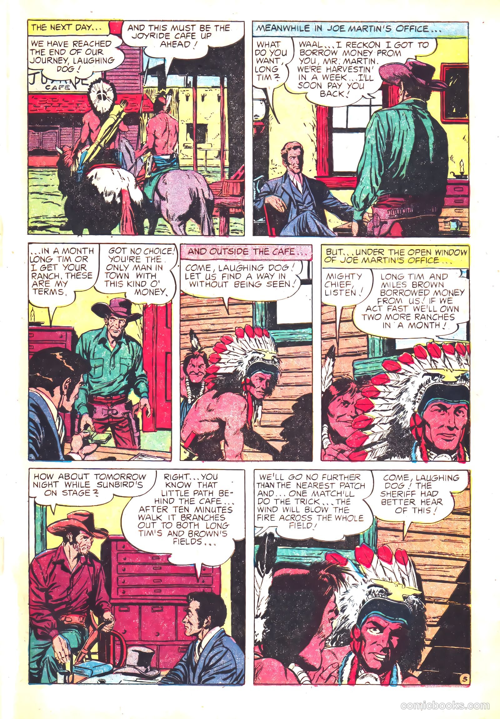 Prize Comics Western #116 (1950) — page 31 of 36