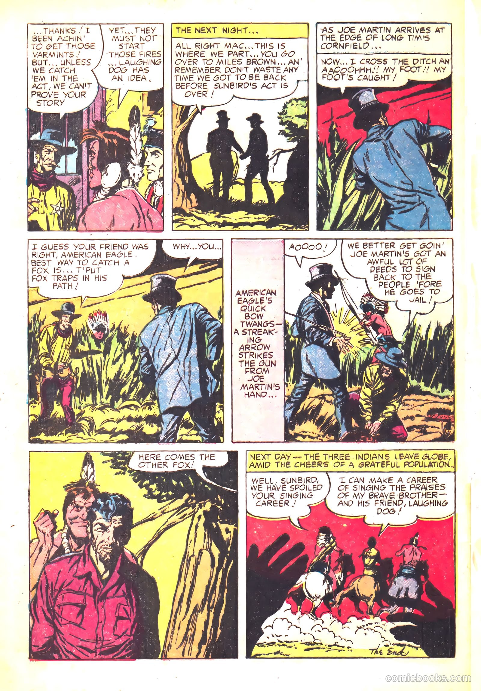 Prize Comics Western #116 (1950) — page 32 of 36