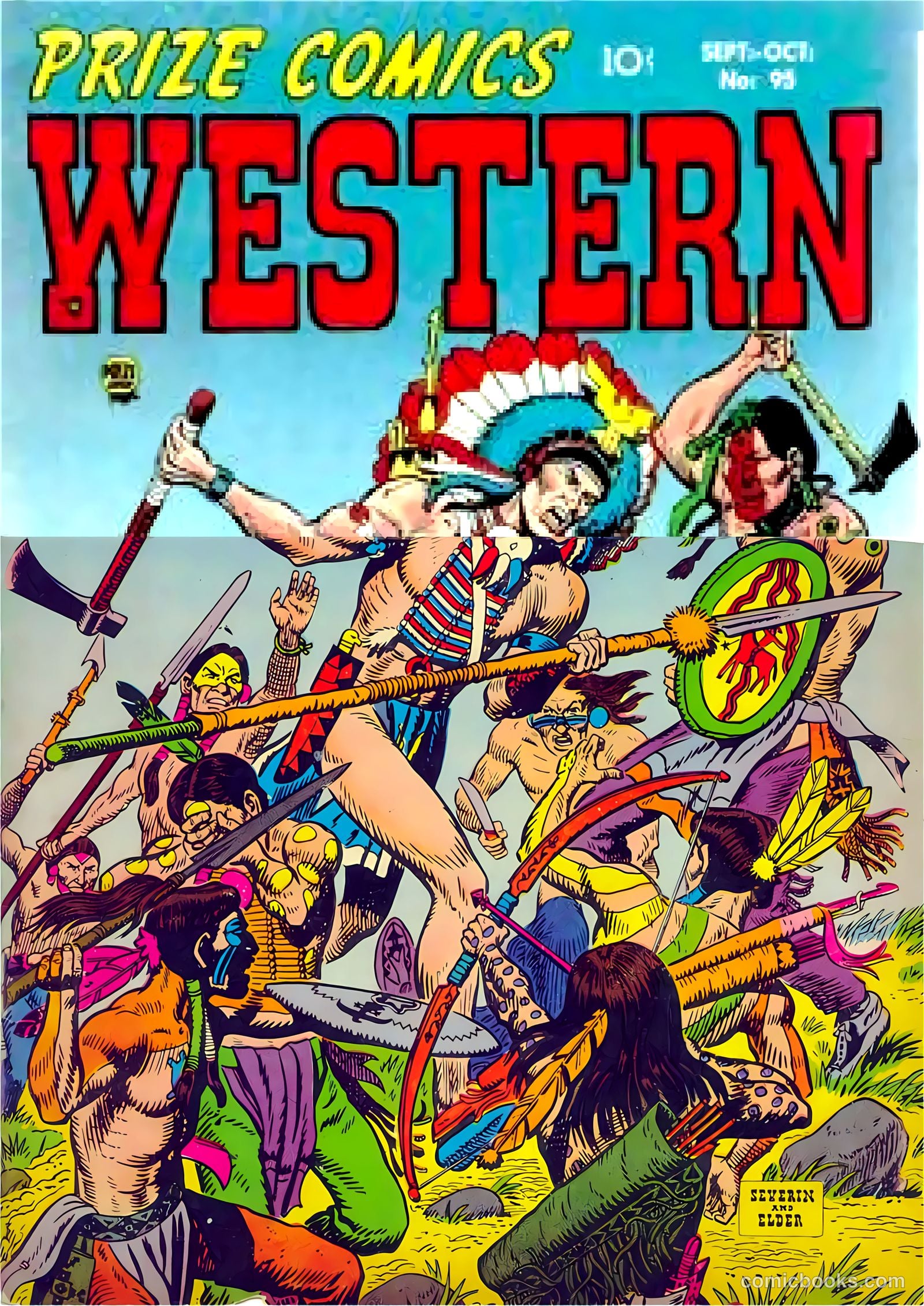 Prize Comics Western #95