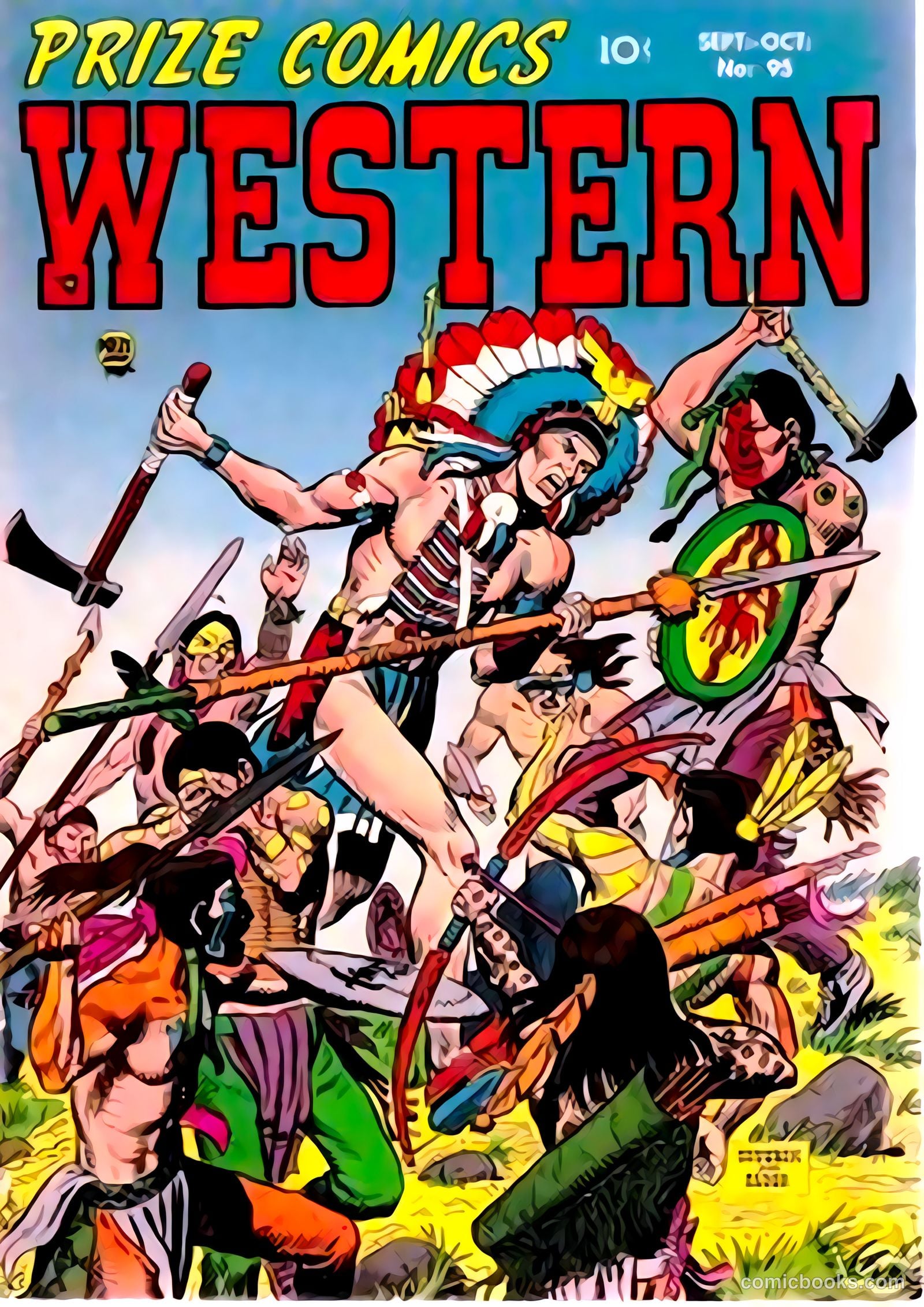 Prize Comics Western #95 (1950) — page 2 of 38