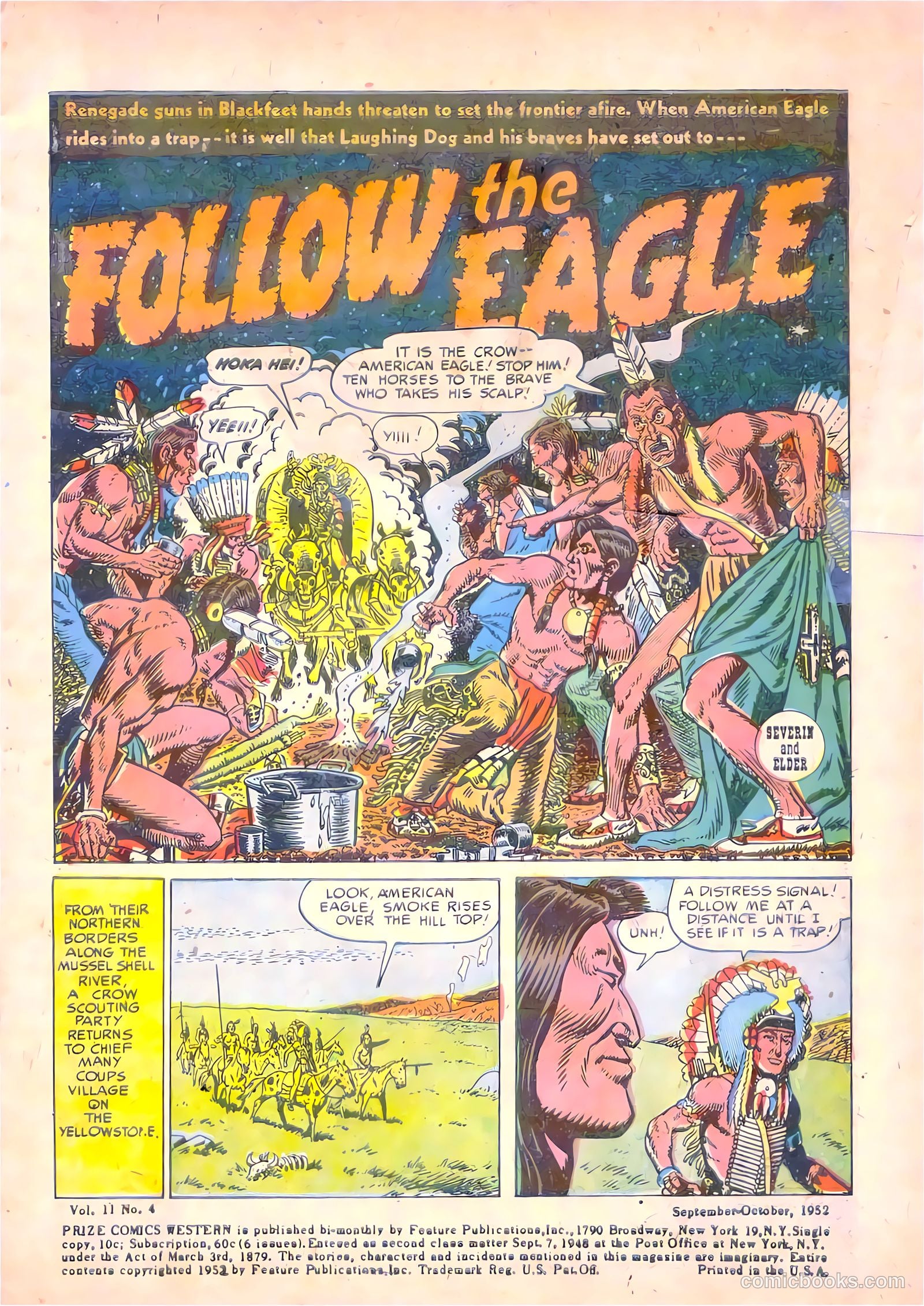 Prize Comics Western #95 (1950) — page 5 of 38