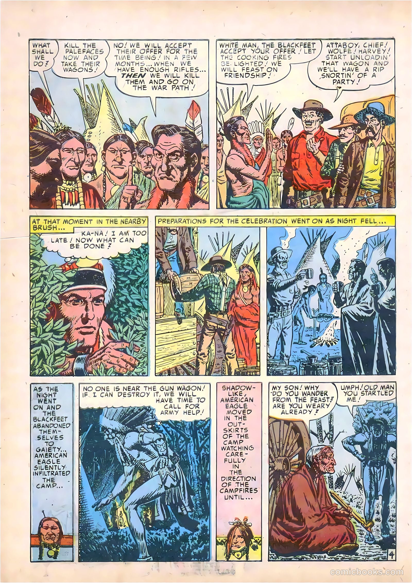 Prize Comics Western #95 (1950) — page 8 of 38
