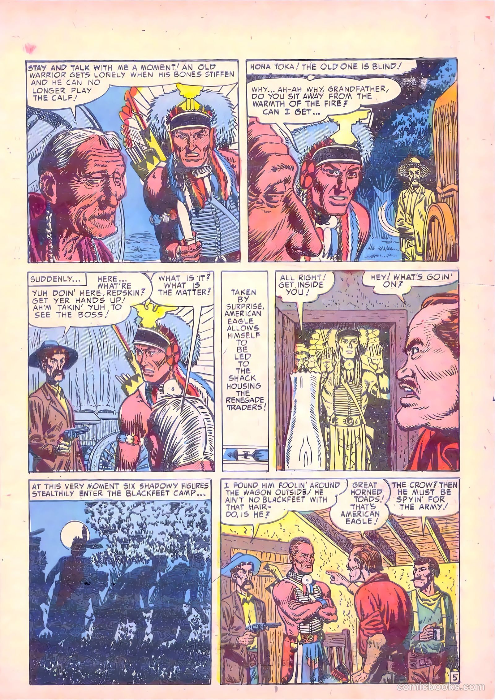 Prize Comics Western #95 (1950) — page 9 of 38