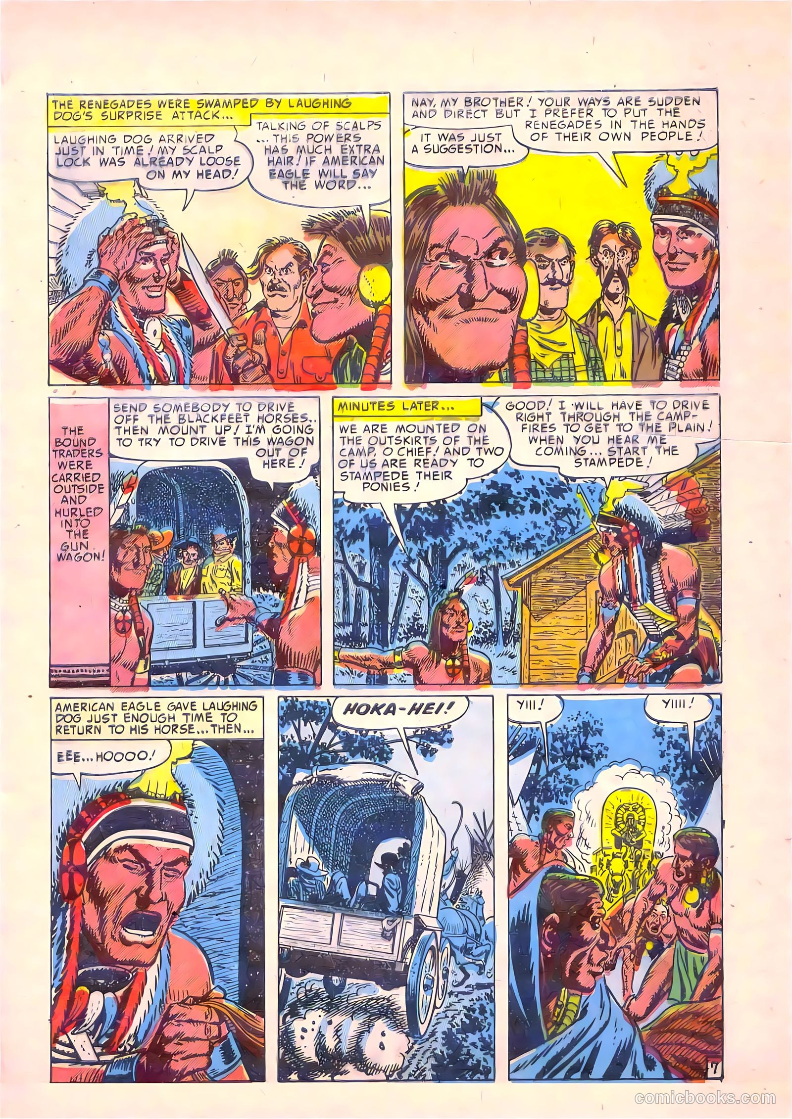 Prize Comics Western #95 (1950) — page 11 of 38
