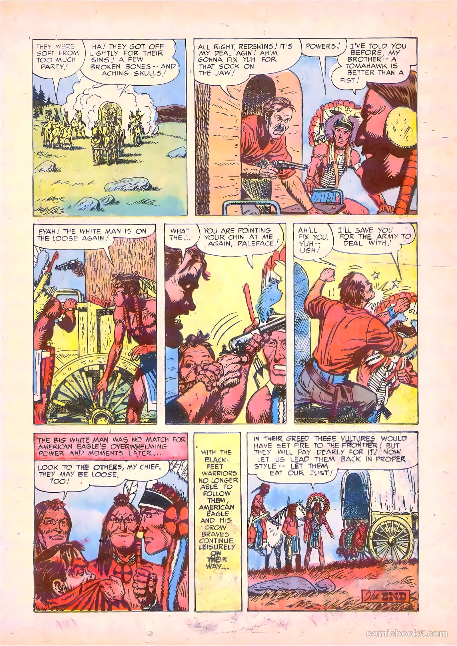 Prize Comics Western #95 (1950) — page 13 of 38