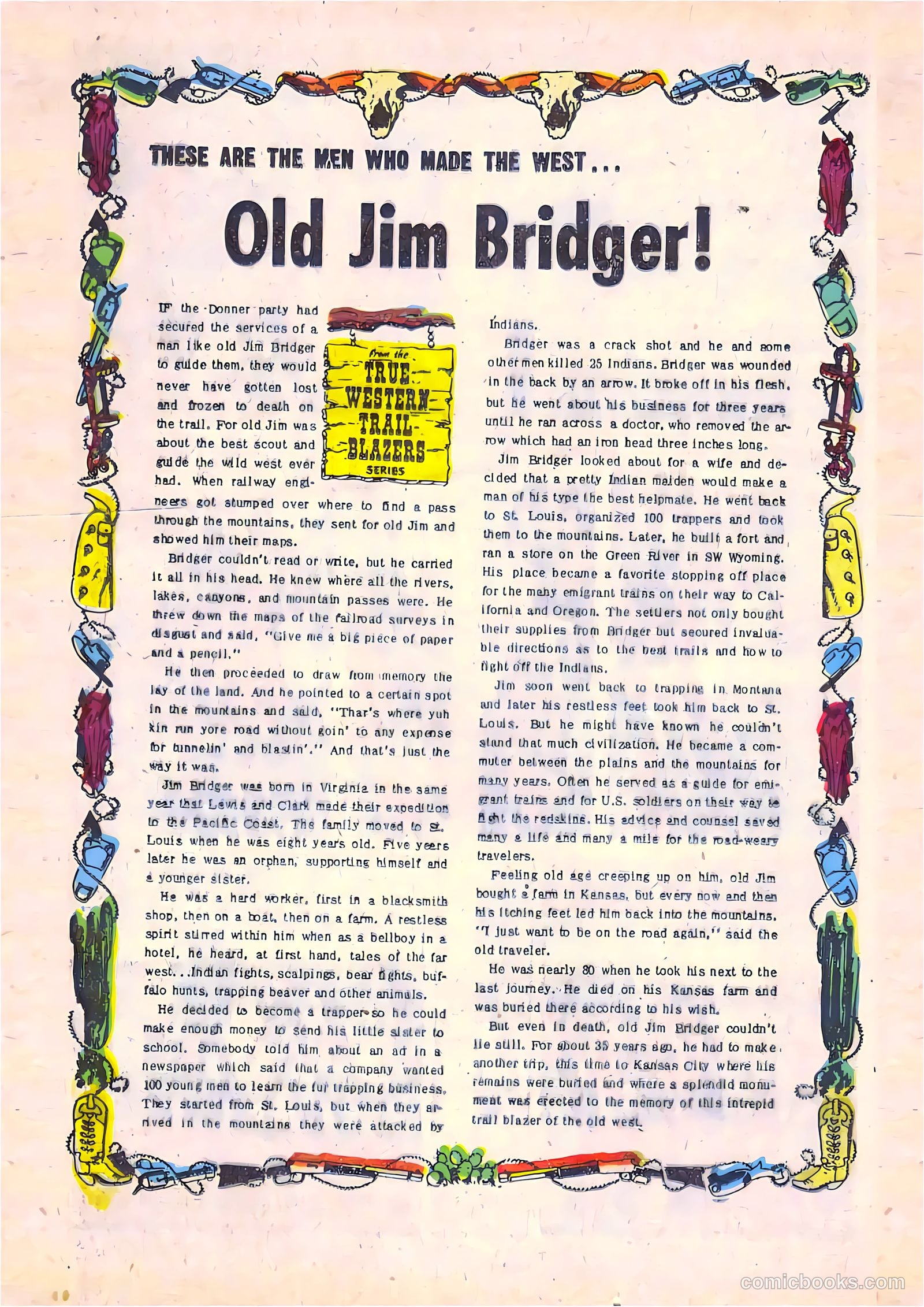 Prize Comics Western #95 (1950) — page 14 of 38