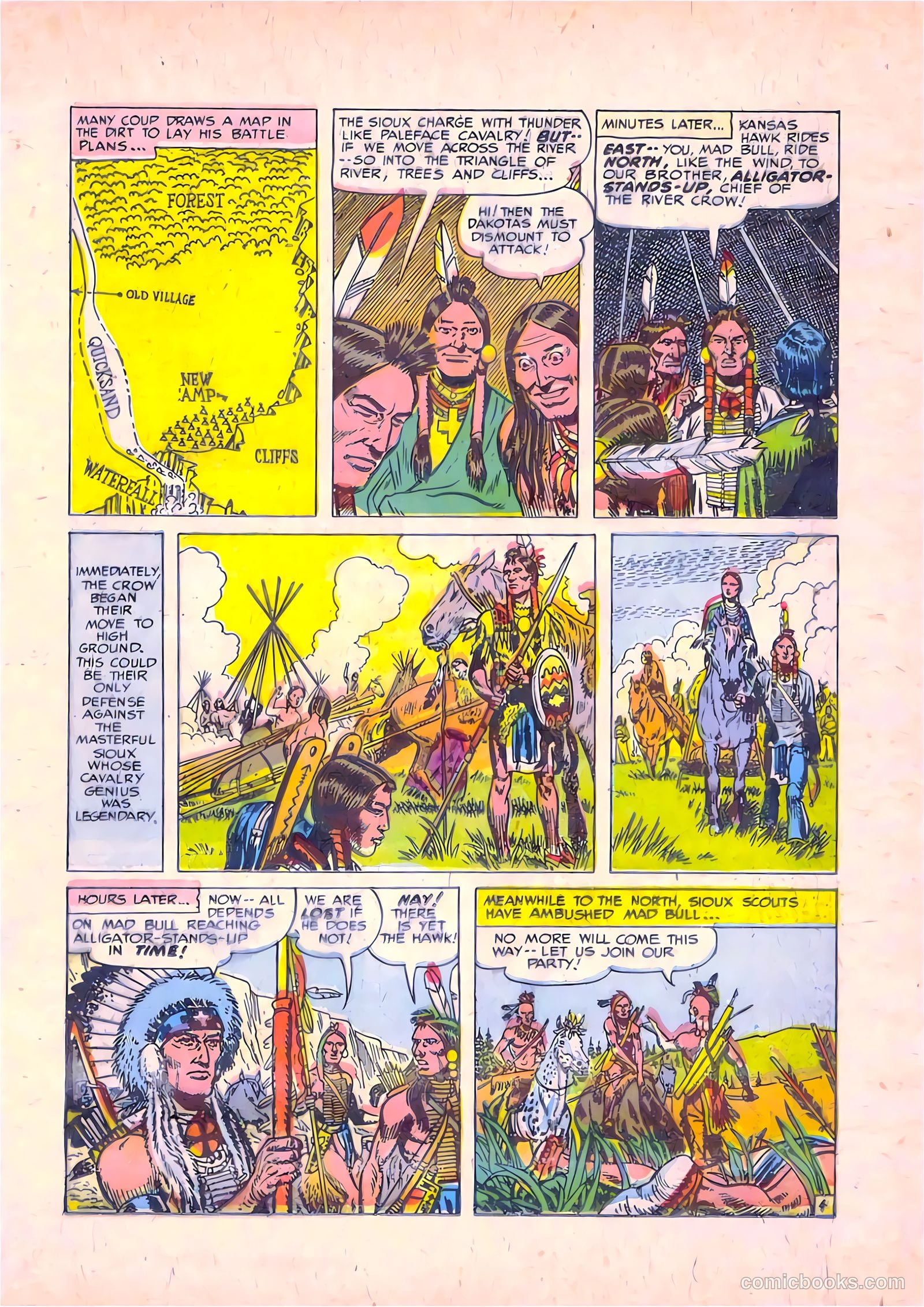 Prize Comics Western #95 (1950) — page 19 of 38