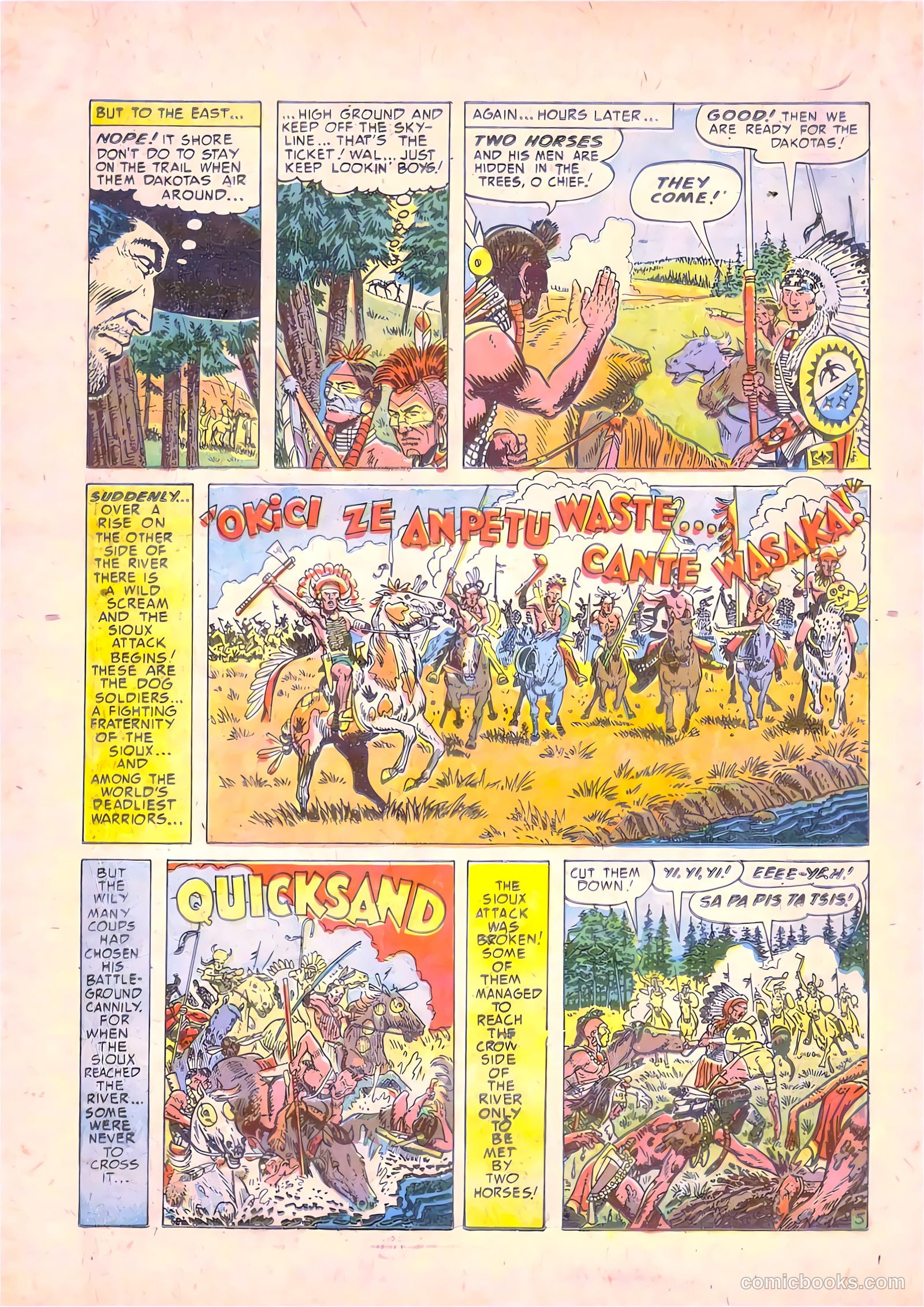 Prize Comics Western #95 (1950) — page 20 of 38