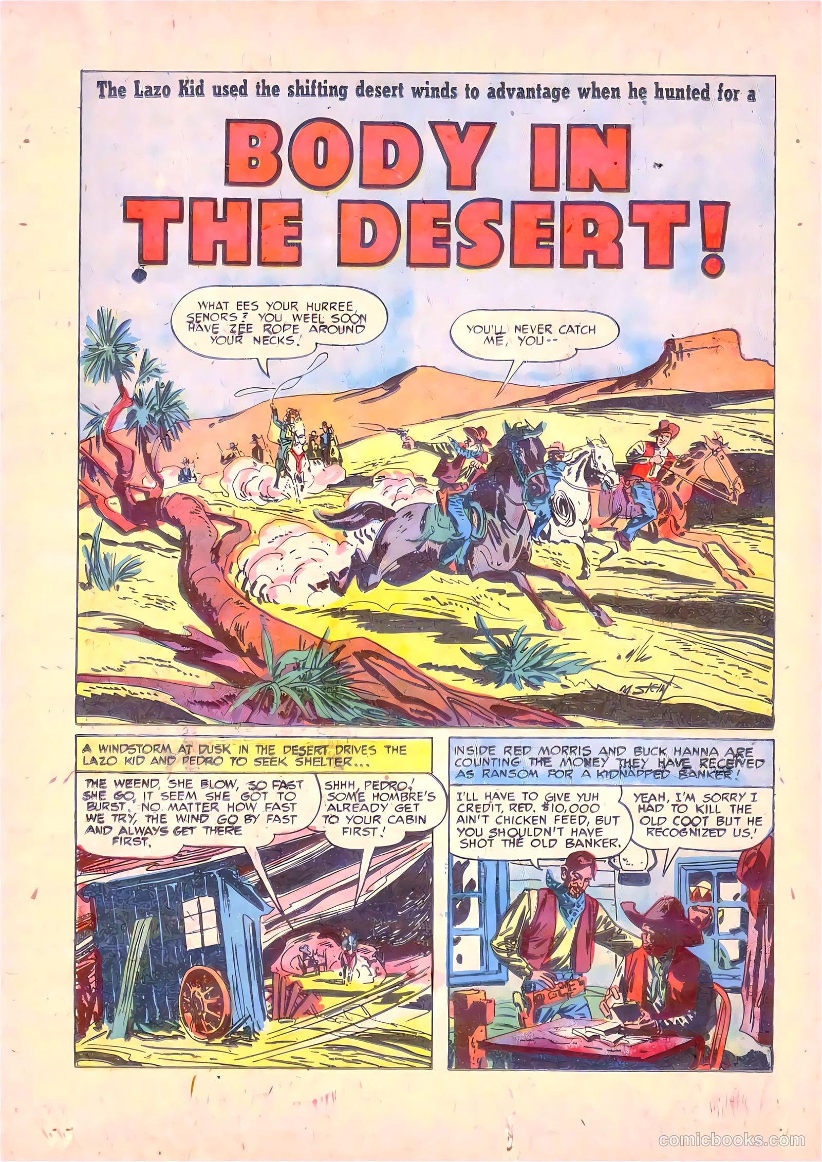Prize Comics Western #95 (1950) — page 28 of 38