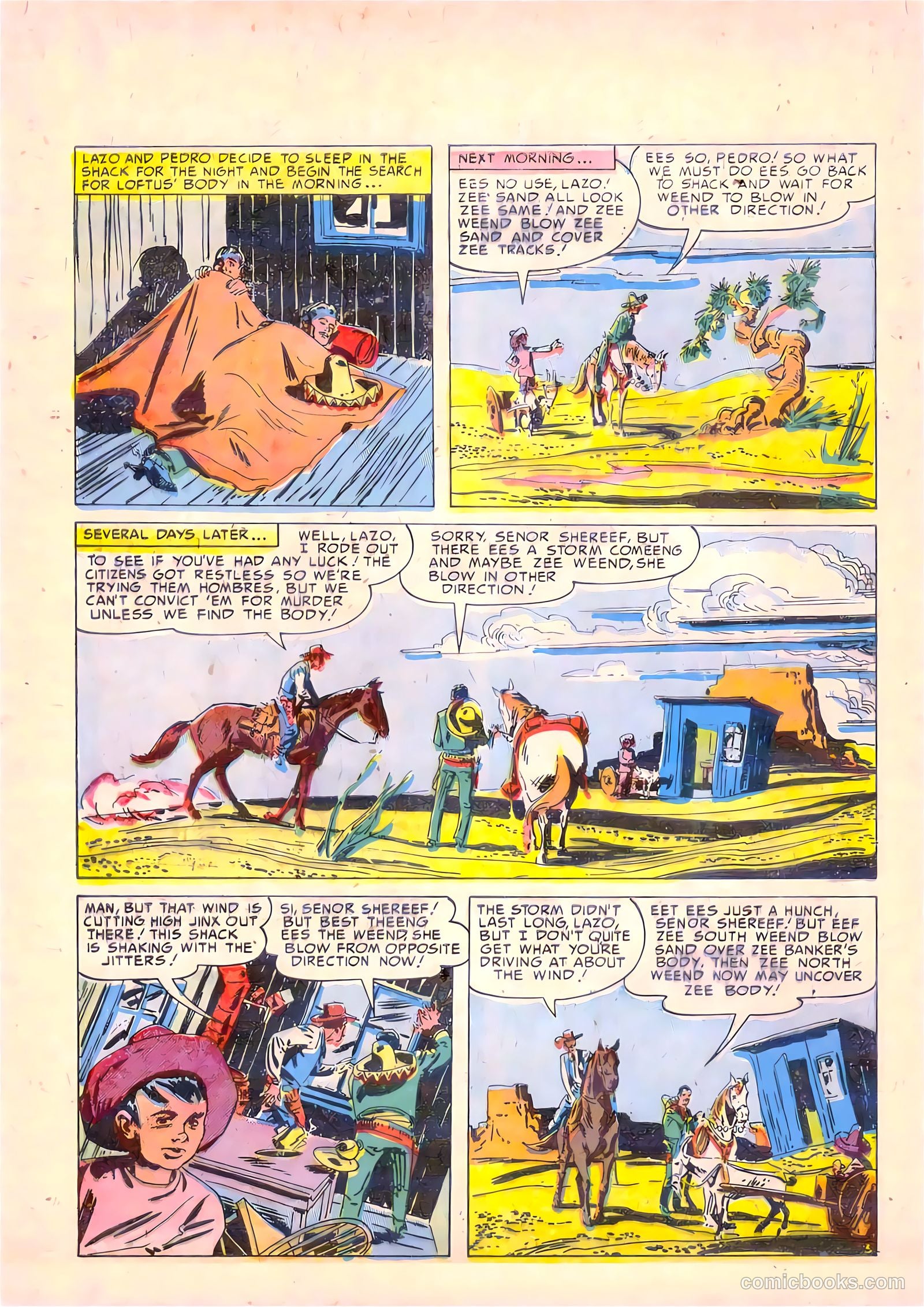 Prize Comics Western #95 (1950) — page 30 of 38
