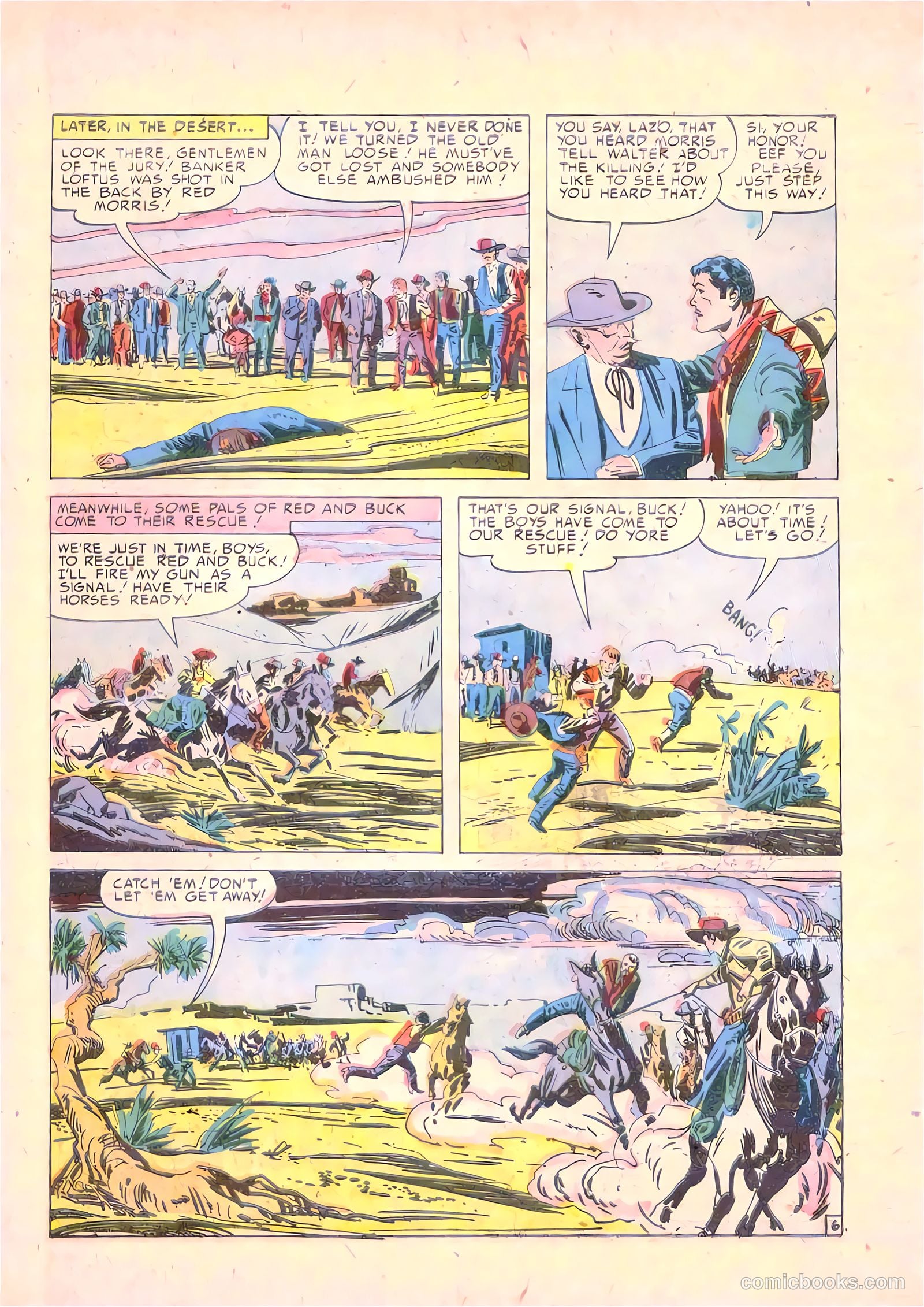 Prize Comics Western #95 (1950) — page 33 of 38
